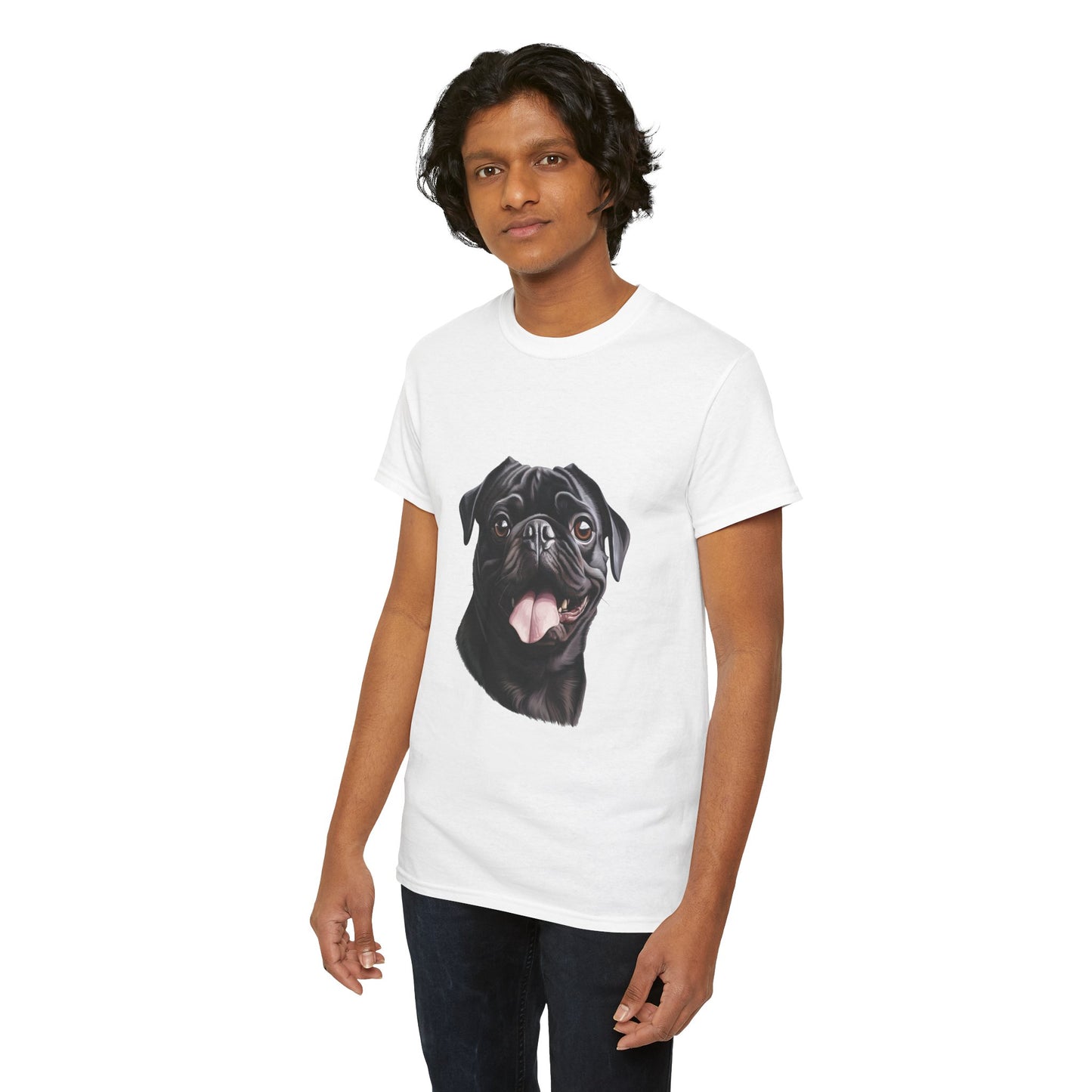 Dog Lover Unisex Tee with Vibrant Design - Ideal for Casual Outings and Gifting