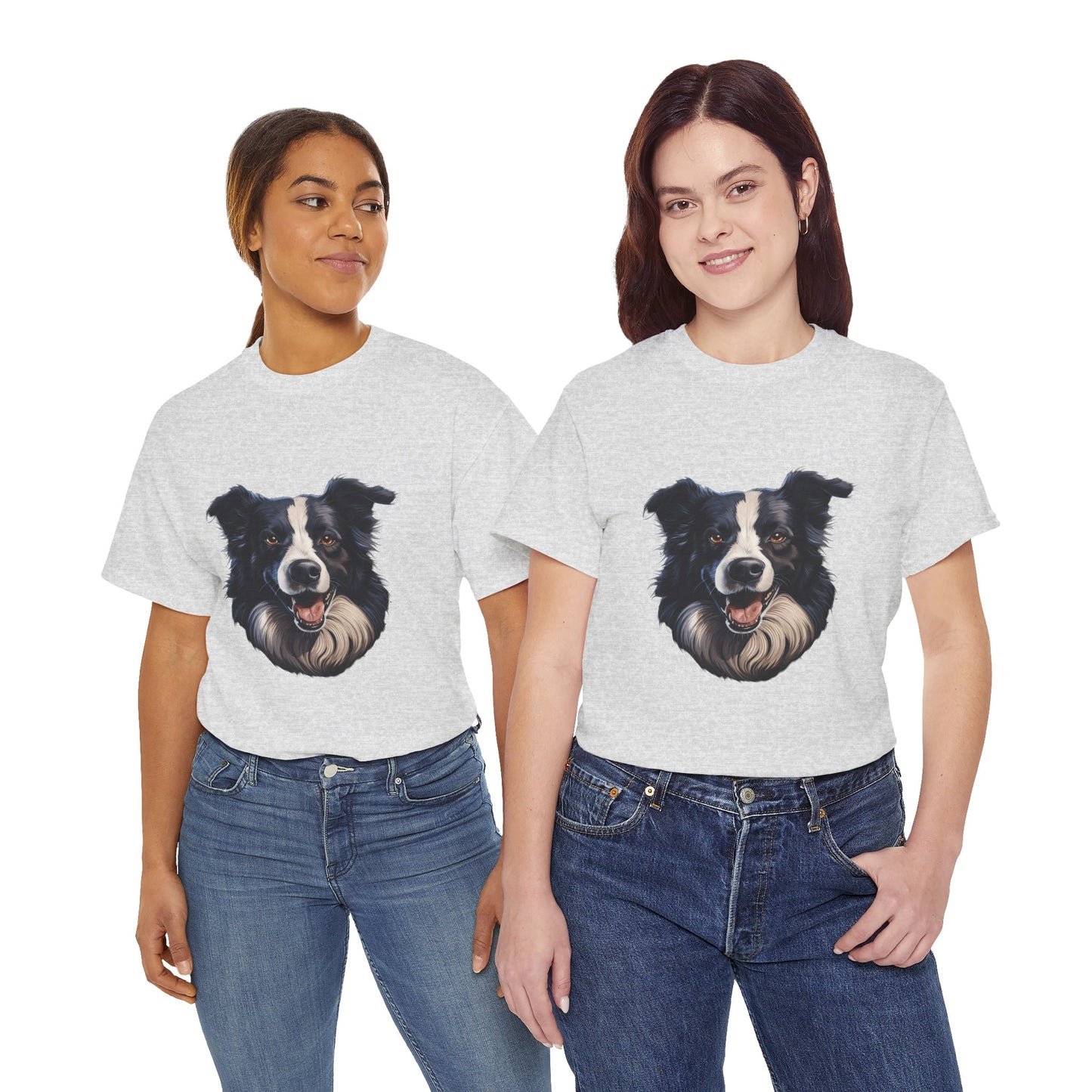 Dog Lover Unisex Tee with Vibrant Design - Ideal for Casual Outings and Gifting