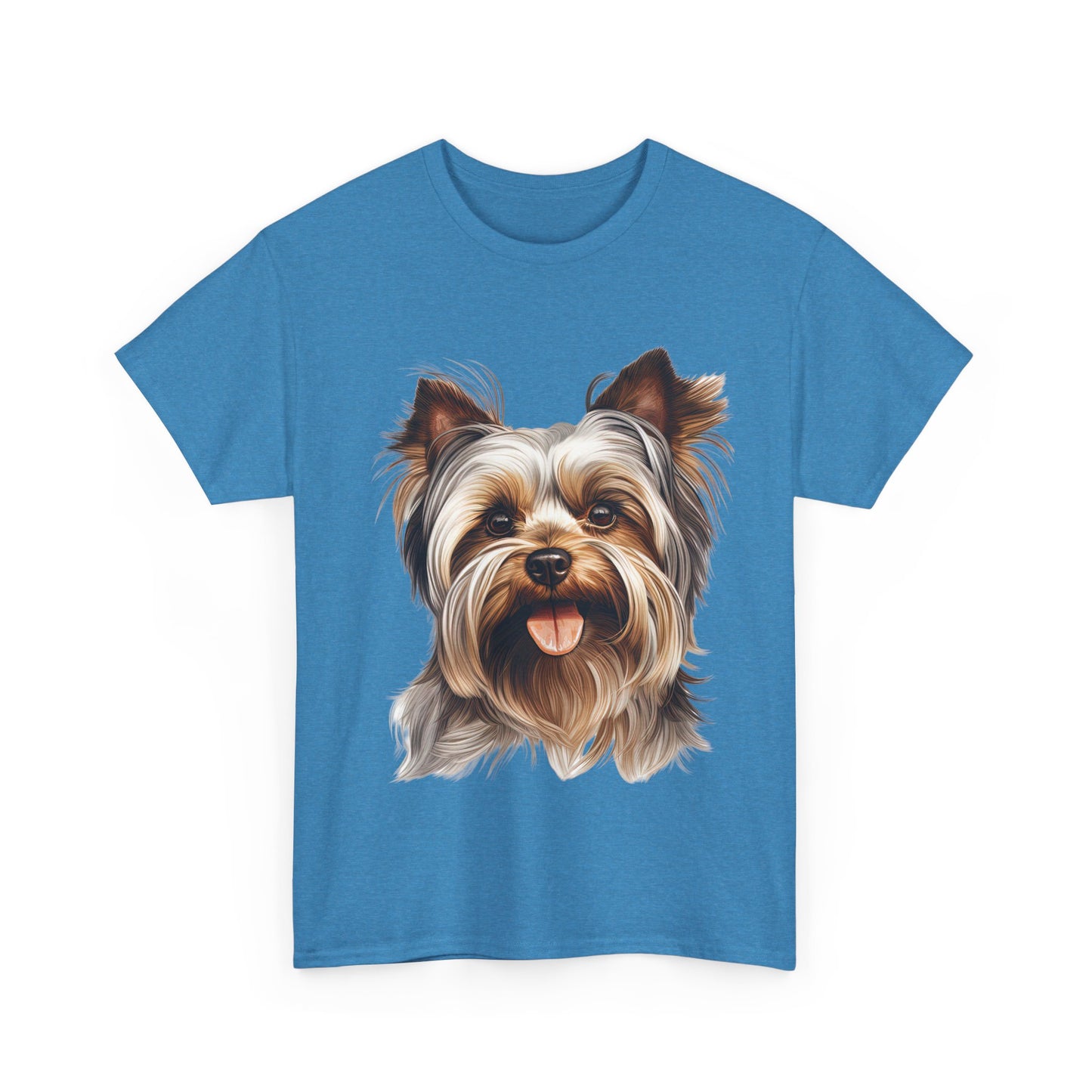 Dog Lover Unisex Tee with Vibrant Design - Ideal for Casual Outings and Gifting Yorkshire Terrier