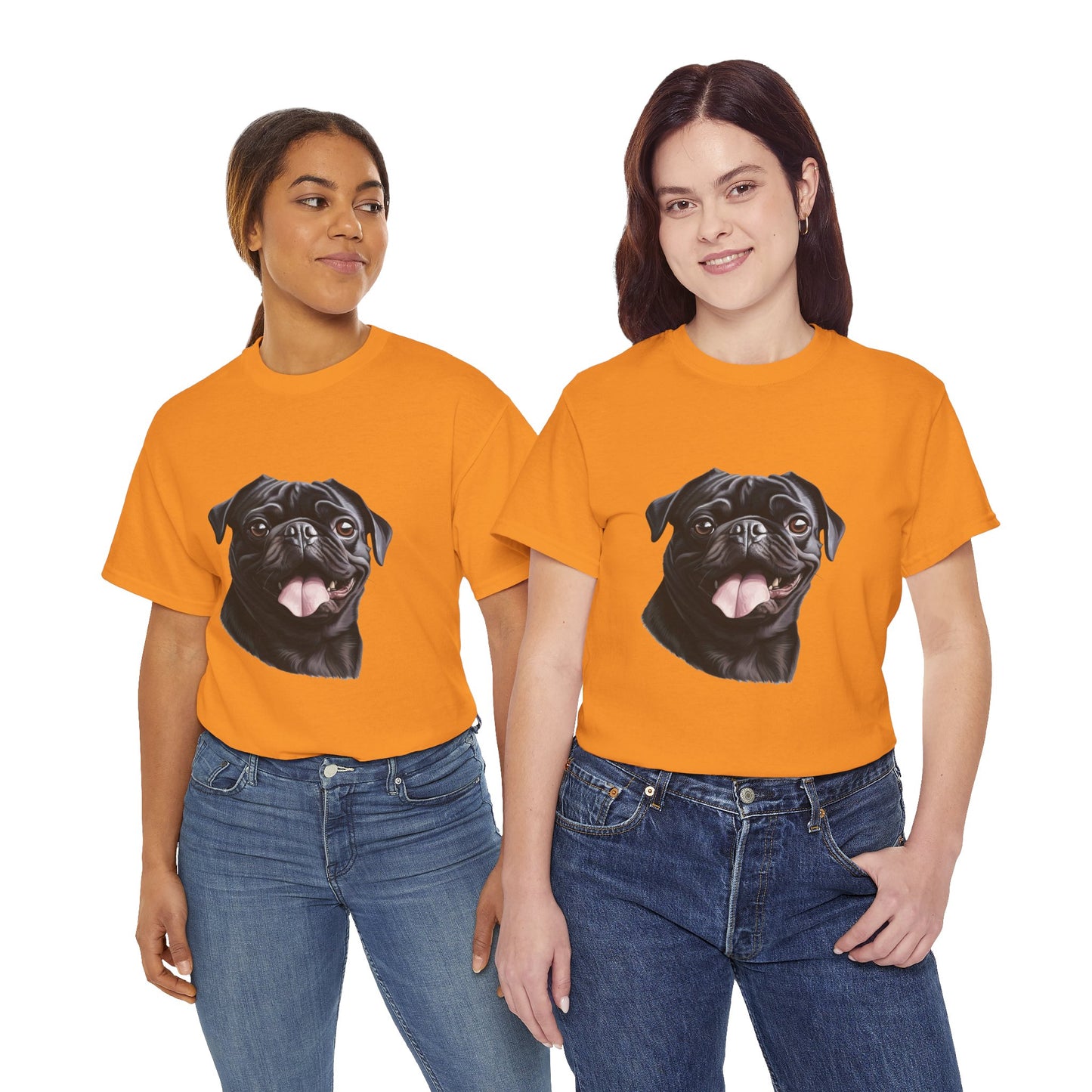 Dog Lover Unisex Tee with Vibrant Design - Ideal for Casual Outings and Gifting