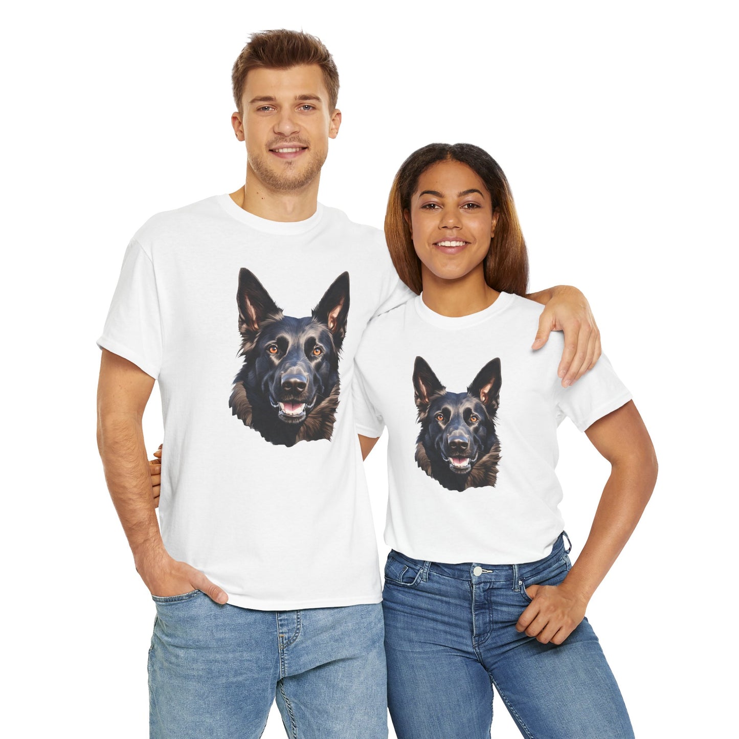 Dog Lover Unisex Tee with Vibrant Design - Ideal for Casual Outings and Gifting