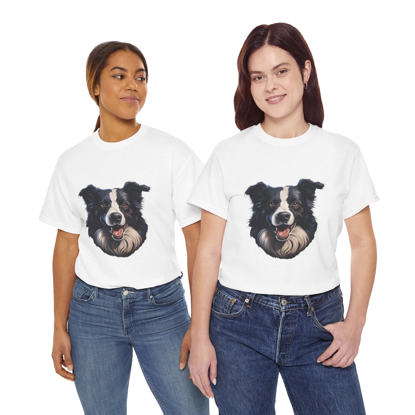 Dog Lover Unisex Tee with Vibrant Design - Ideal for Casual Outings and Gifting