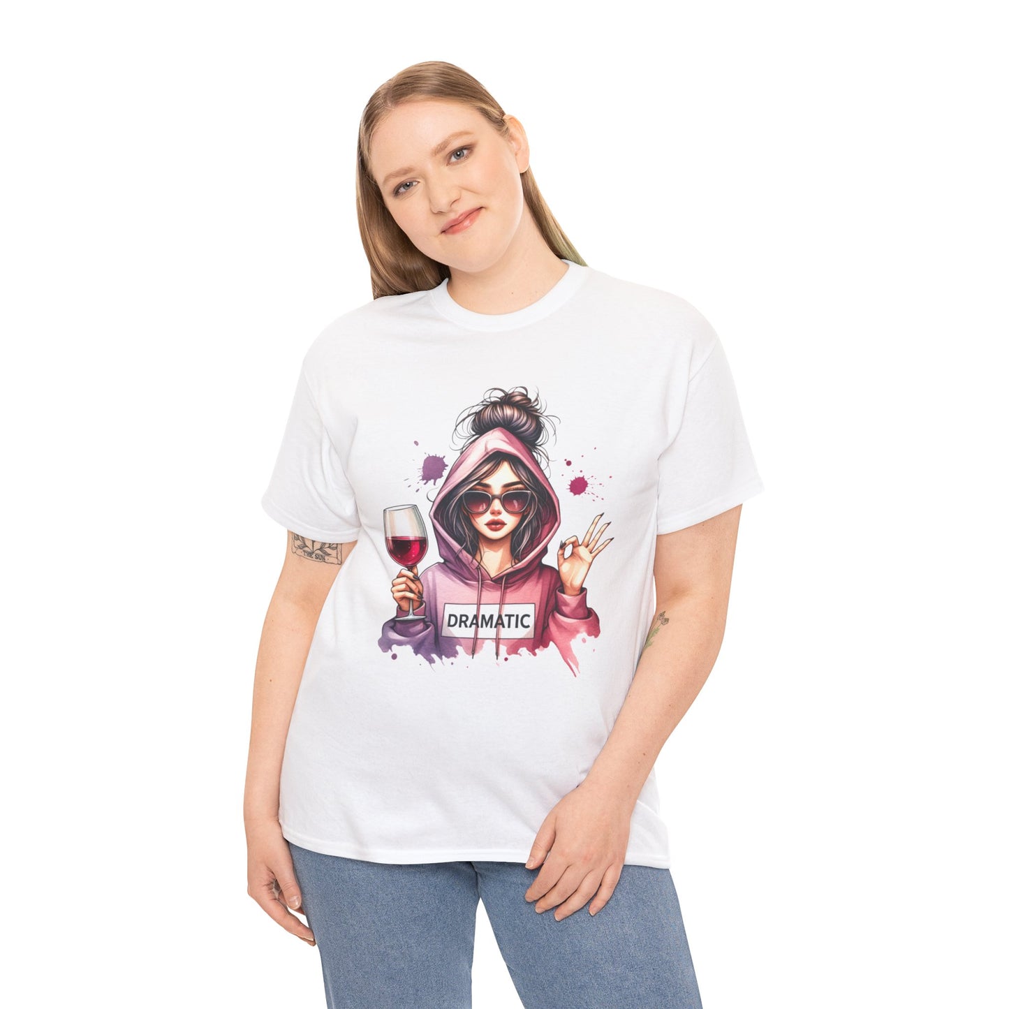 Dramatic Wine Lover Tee