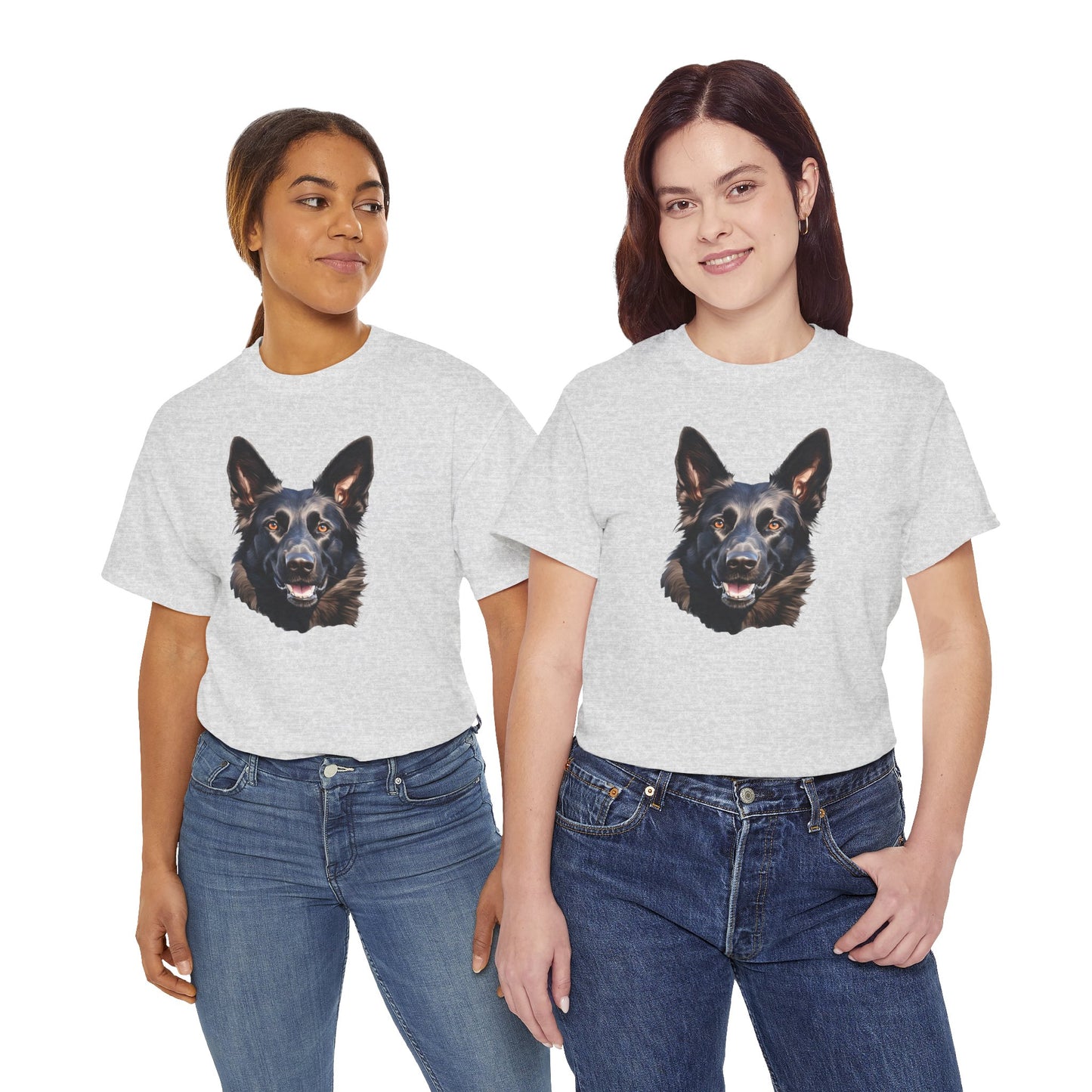 Dog Lover Unisex Tee with Vibrant Design - Ideal for Casual Outings and Gifting