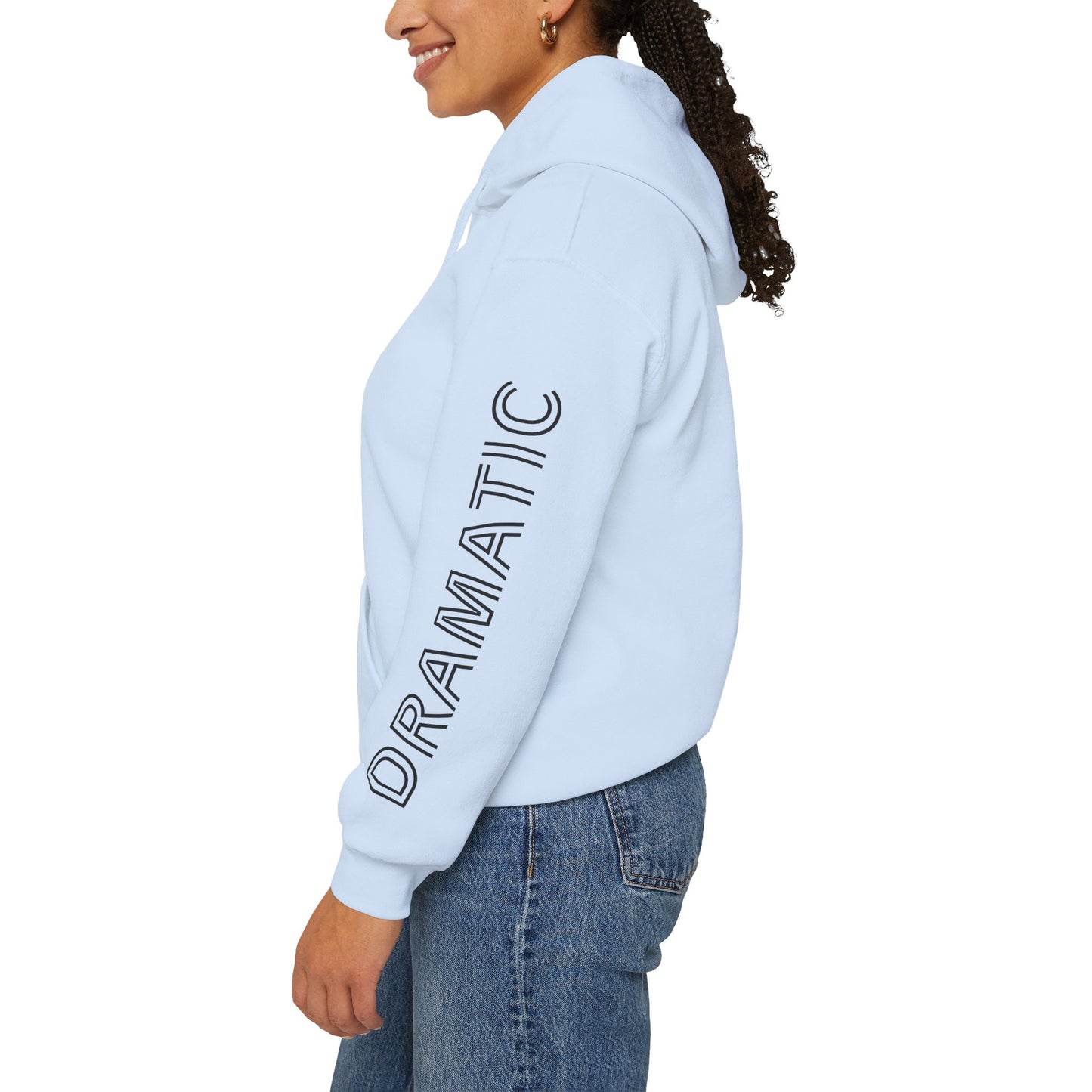 Dramatic Hoodie Unisex Wine Lover Sweatshirt