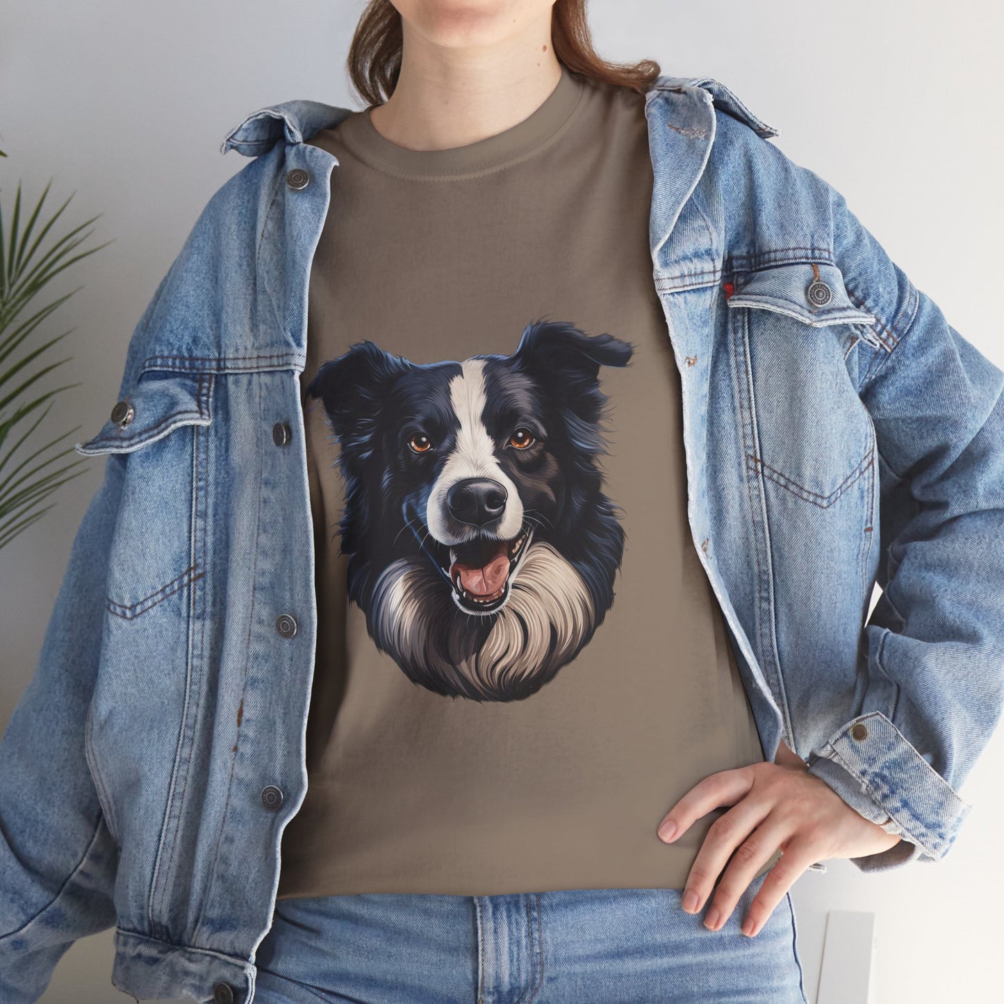 Dog Lover Unisex Tee with Vibrant Design - Ideal for Casual Outings and Gifting