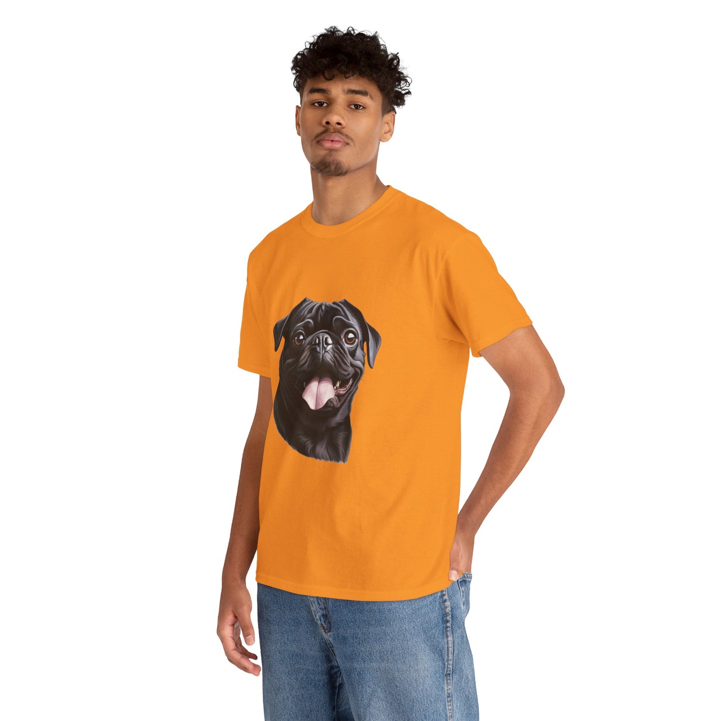 Dog Lover Unisex Tee with Vibrant Design - Ideal for Casual Outings and Gifting