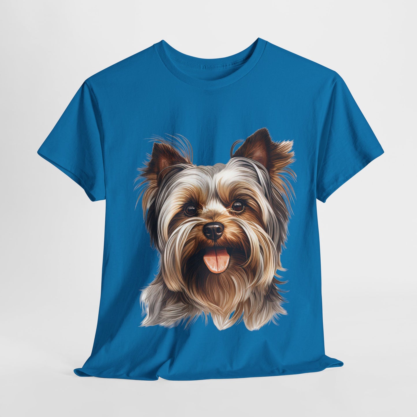 Dog Lover Unisex Tee with Vibrant Design - Ideal for Casual Outings and Gifting Yorkshire Terrier