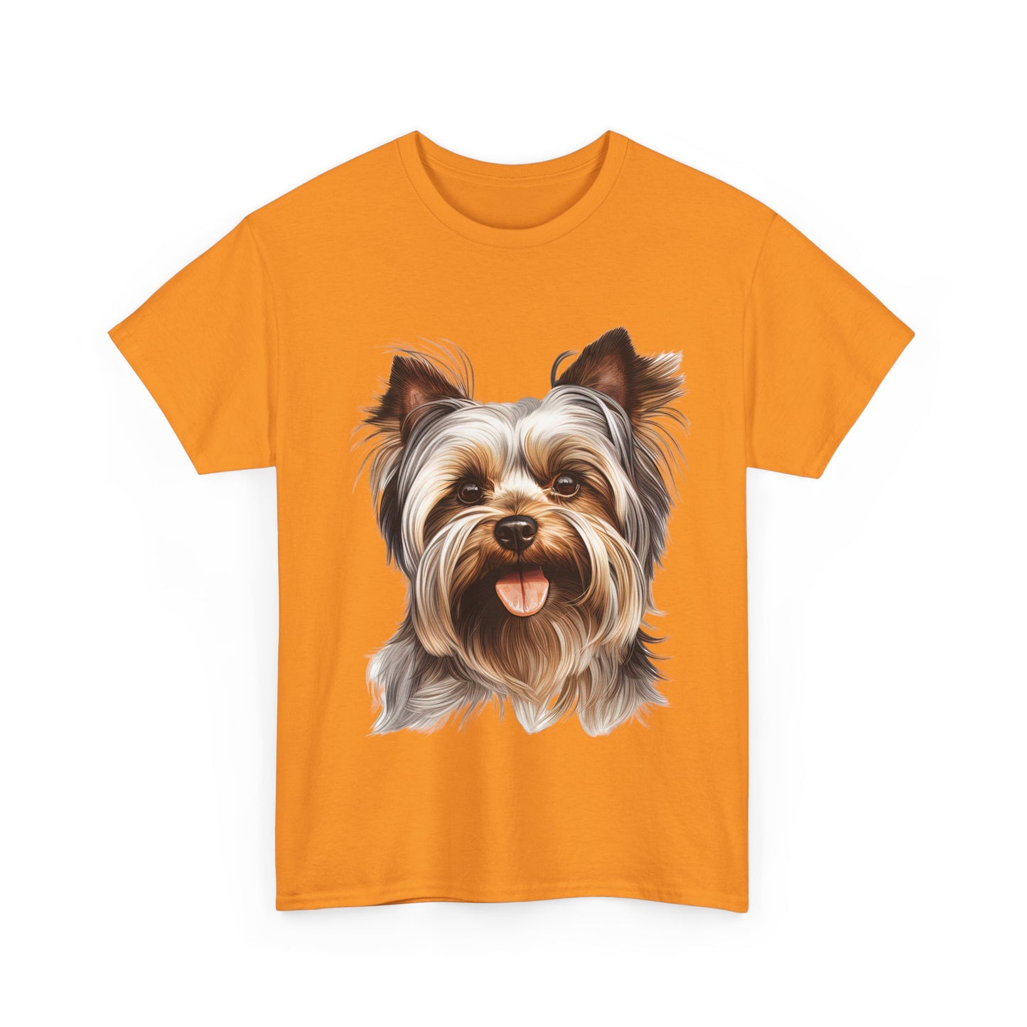 Dog Lover Unisex Tee with Vibrant Design - Ideal for Casual Outings and Gifting Yorkshire Terrier