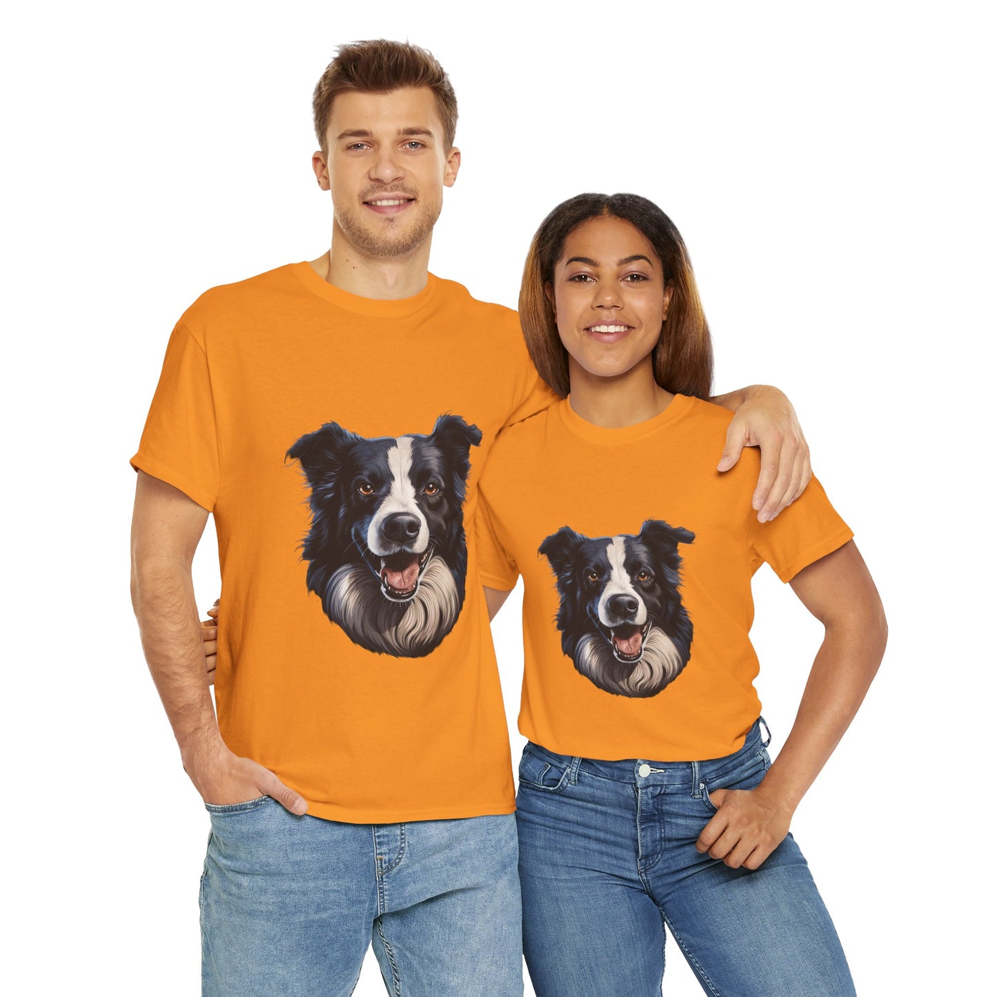 Dog Lover Unisex Tee with Vibrant Design - Ideal for Casual Outings and Gifting