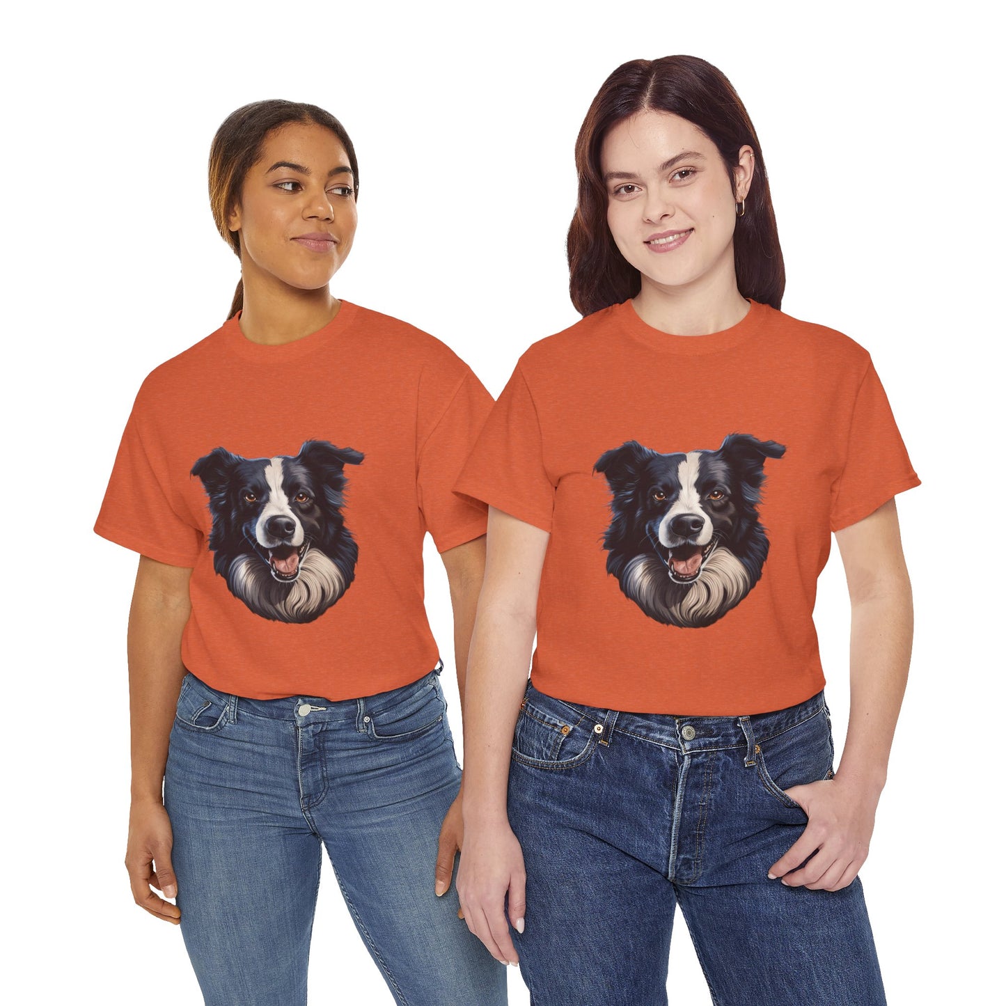 Dog Lover Unisex Tee with Vibrant Design - Ideal for Casual Outings and Gifting