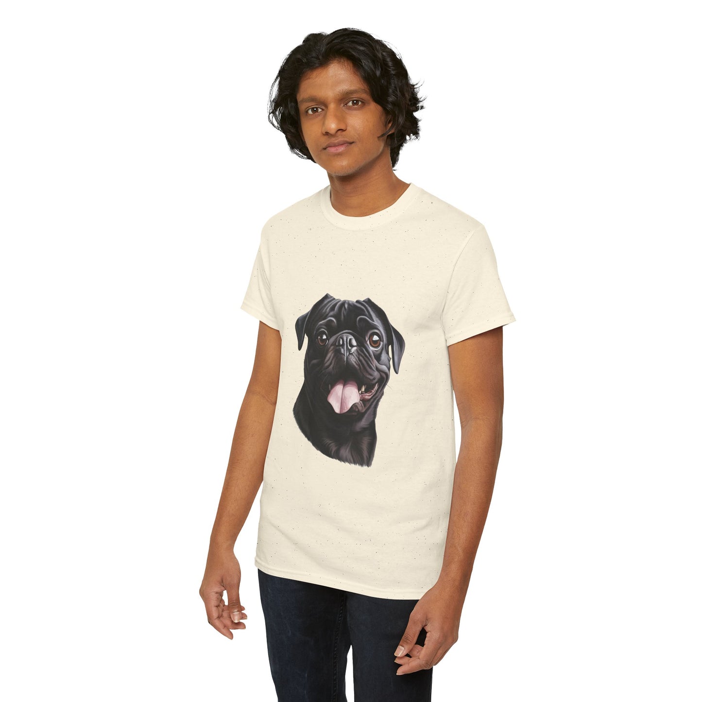 Dog Lover Unisex Tee with Vibrant Design - Ideal for Casual Outings and Gifting