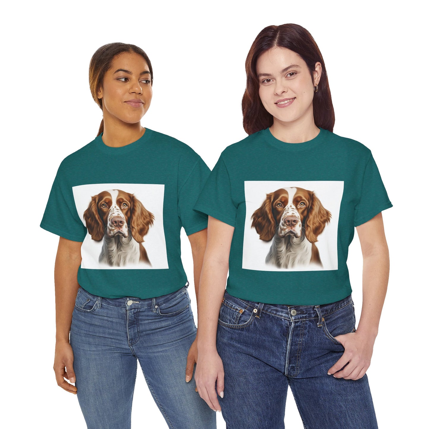 Dog Lover Unisex Tee with Vibrant Design - Ideal for Casual Outings and Gifting