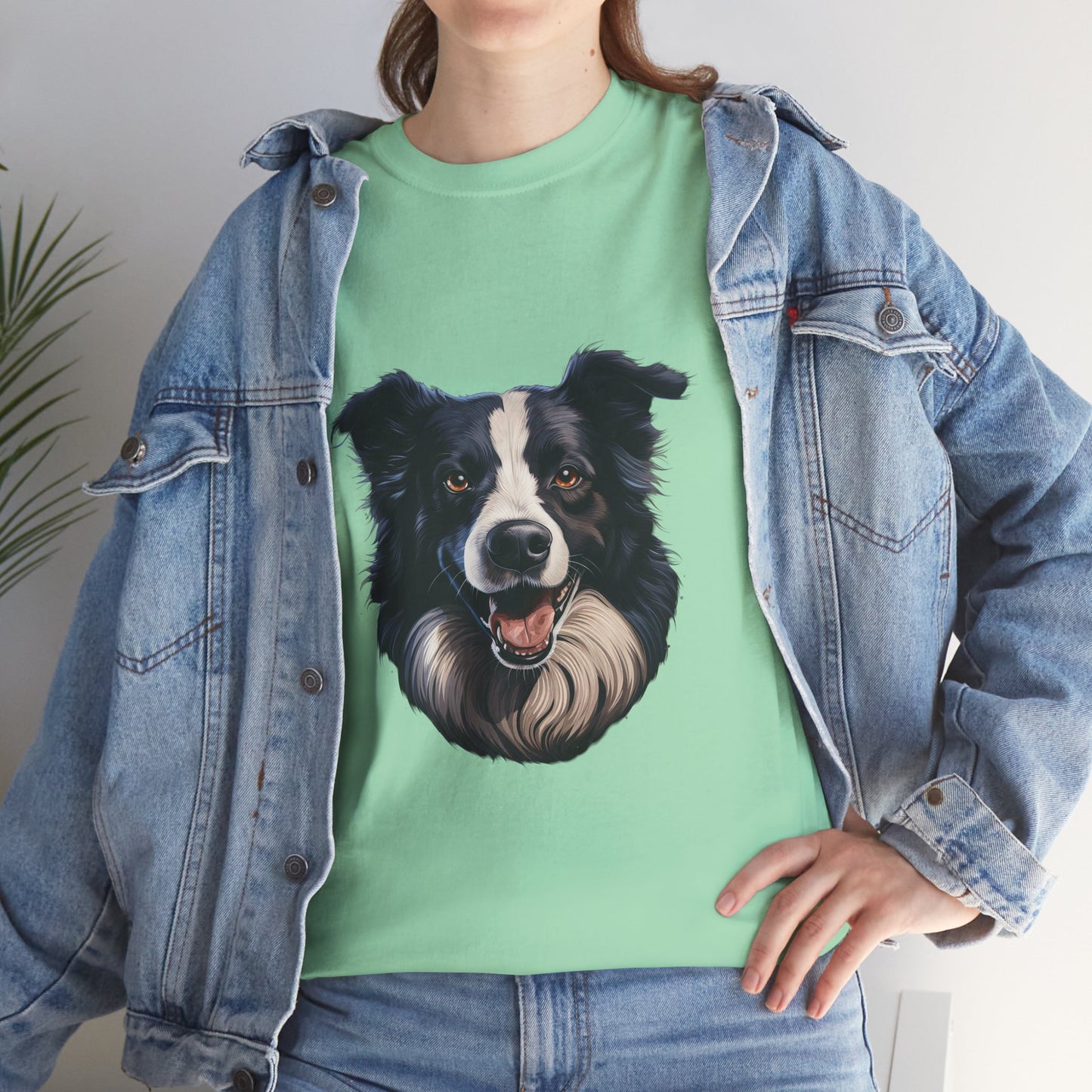 Dog Lover Unisex Tee with Vibrant Design - Ideal for Casual Outings and Gifting