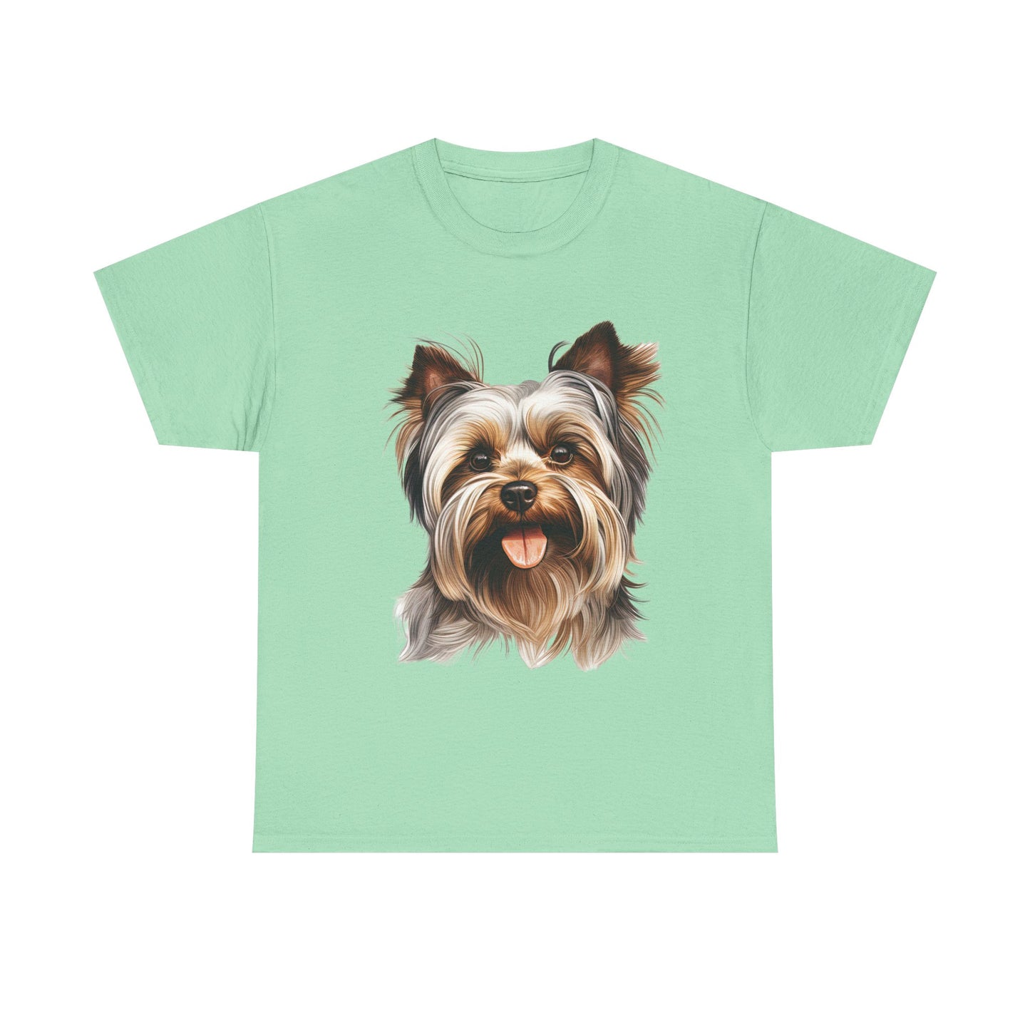 Dog Lover Unisex Tee with Vibrant Design - Ideal for Casual Outings and Gifting Yorkshire Terrier