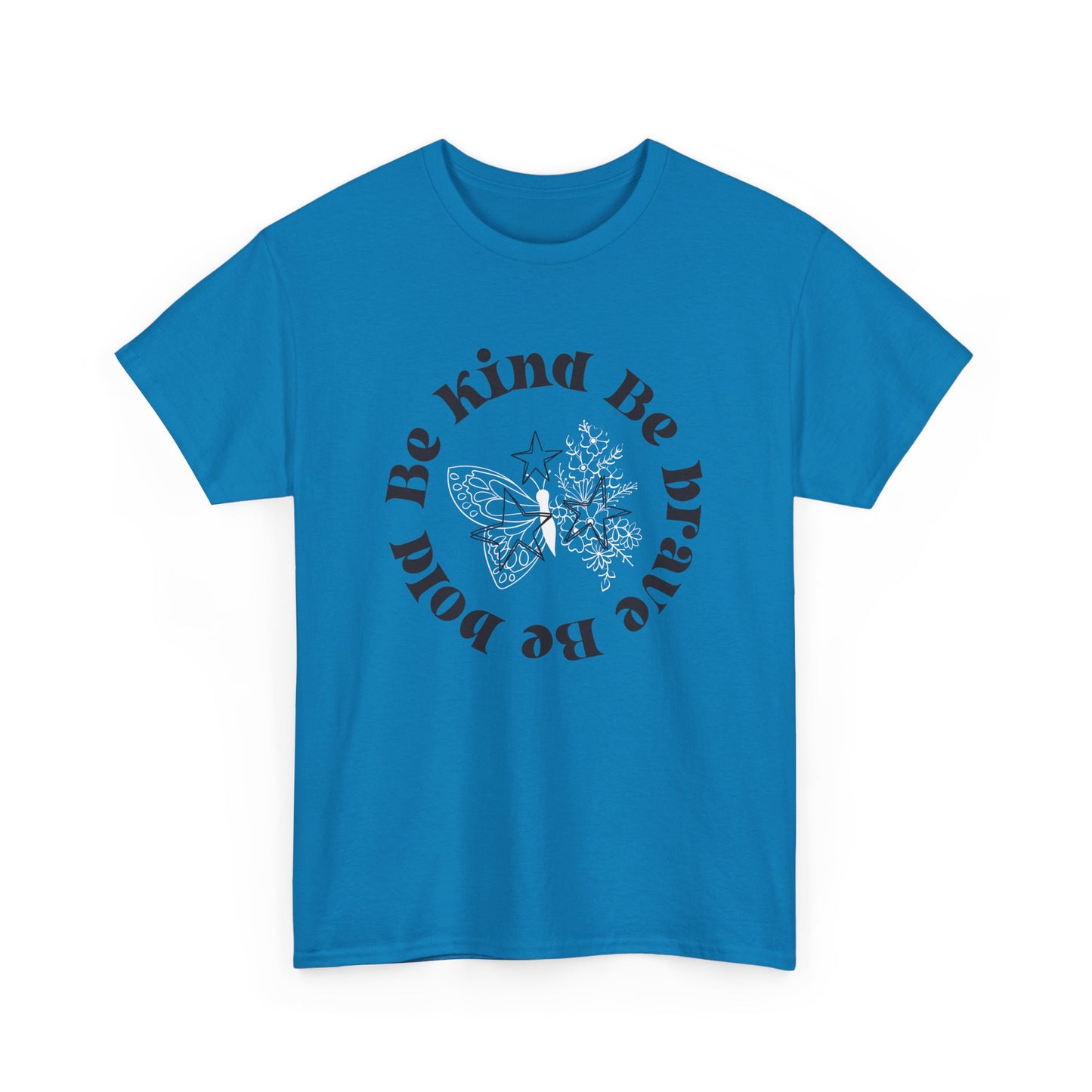 Be Kind Unisex Heavy Cotton Tee - Comfortable, Positive Vibes Apparel