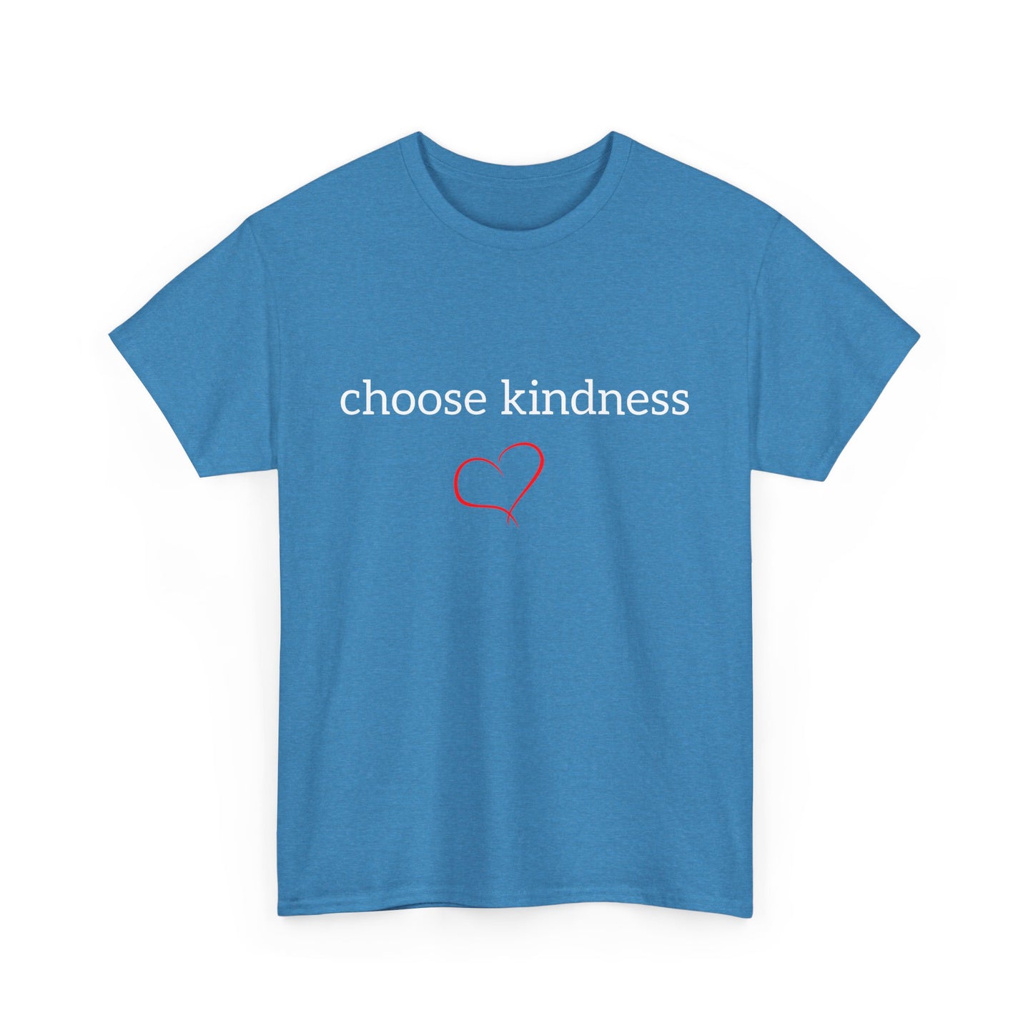 Choose Kindness Unisex Heavy Cotton Tee - Inspirational T-Shirt for Everyday Wear