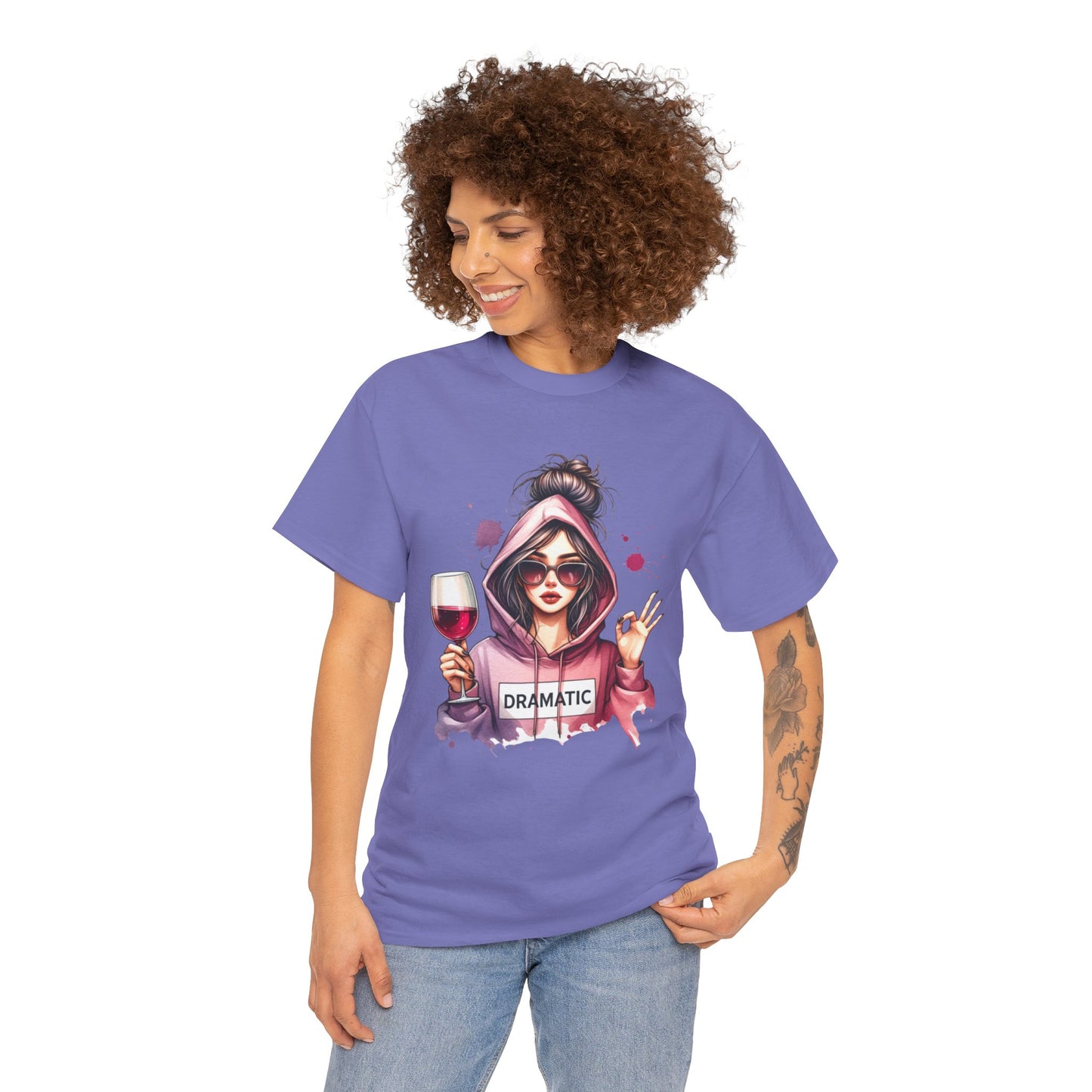 Dramatic Wine Lover Tee