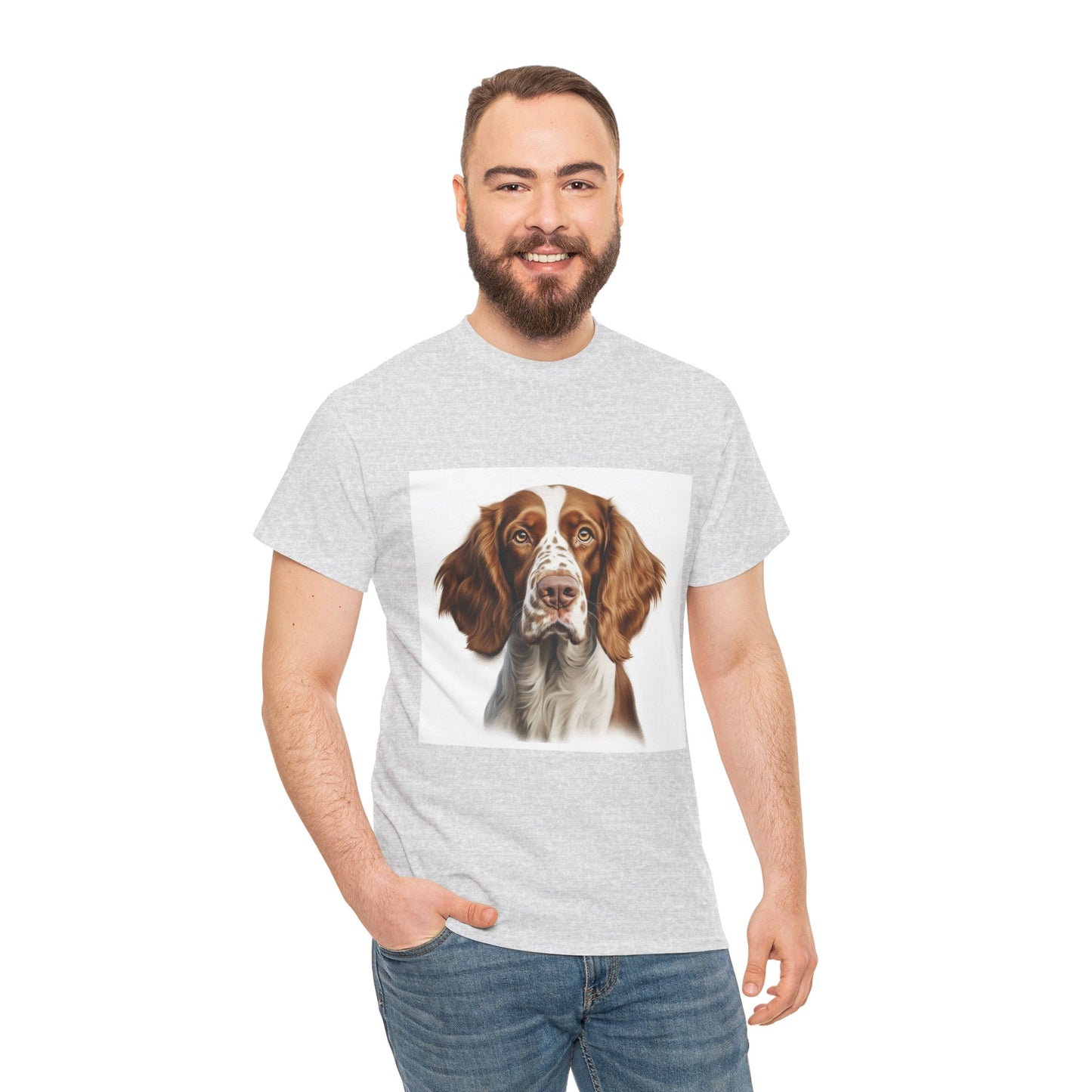 Dog Lover Unisex Tee with Vibrant Design - Ideal for Casual Outings and Gifting