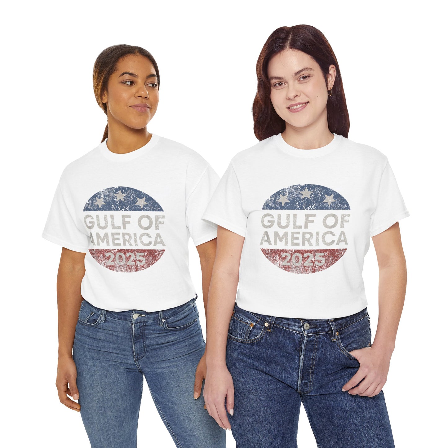 "Gulf of America" Unisex Heavy Cotton Tee - Celebrate American Pride & Everyday Comfort
