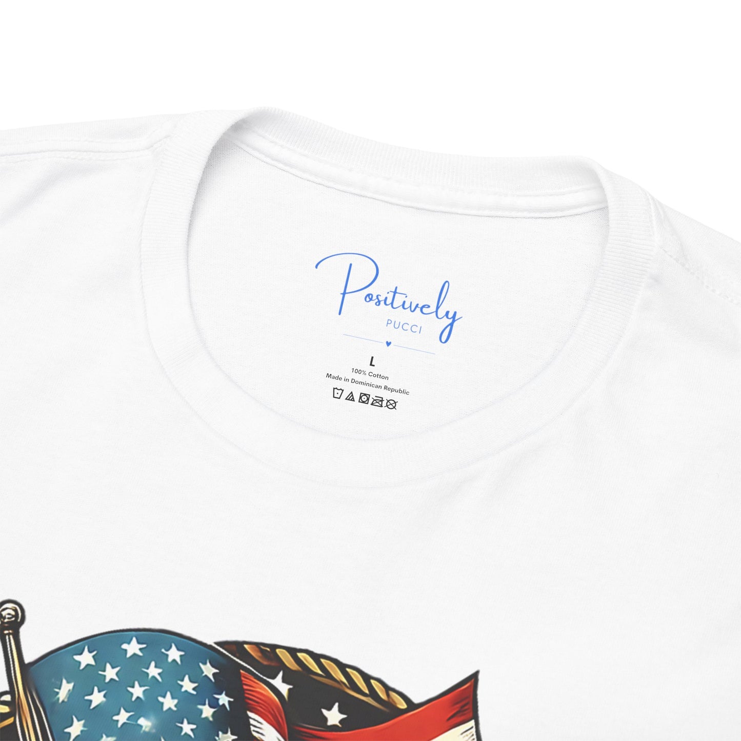 Heavy Cotton Tee "Gulf of America" Unisex - Vintage Patriotic Graphic T-Shirt