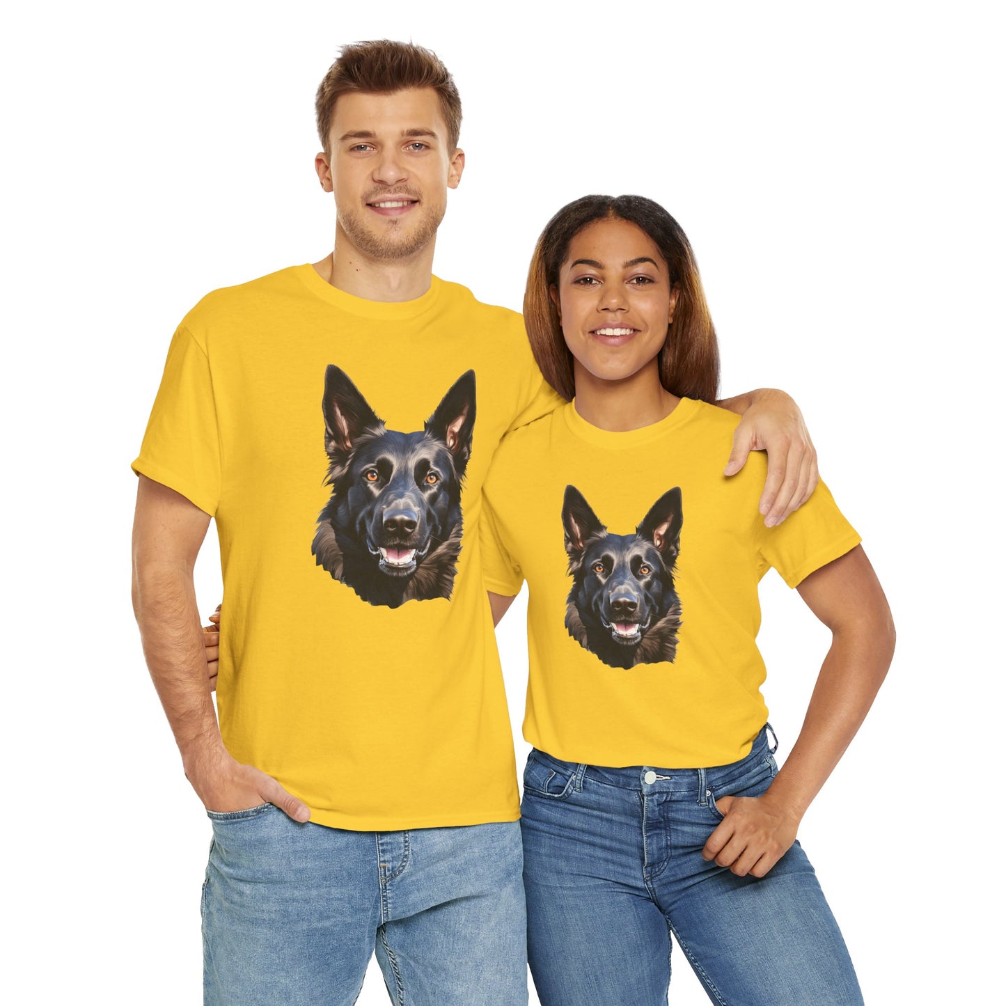 Dog Lover Unisex Tee with Vibrant Design - Ideal for Casual Outings and Gifting