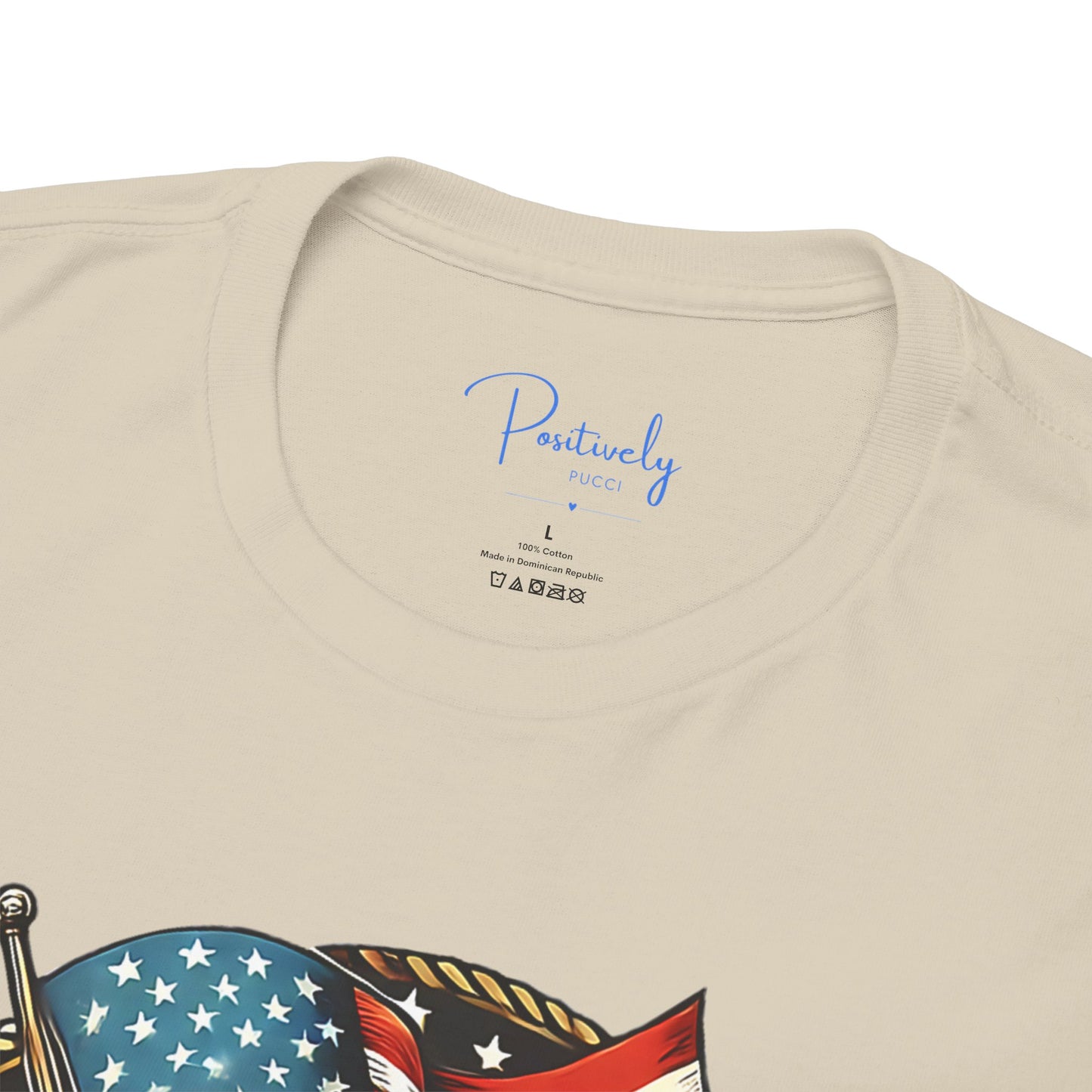Heavy Cotton Tee "Gulf of America" Unisex - Vintage Patriotic Graphic T-Shirt