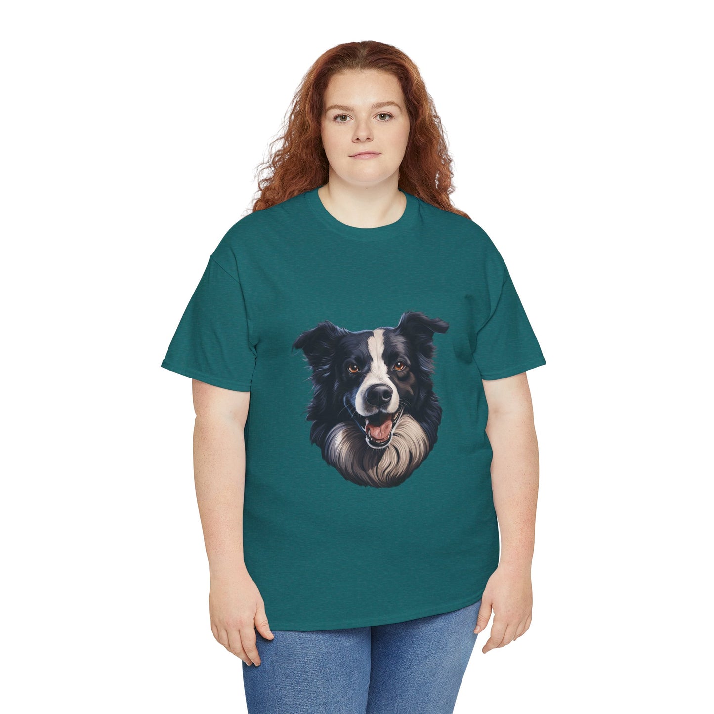 Dog Lover Unisex Tee with Vibrant Design - Ideal for Casual Outings and Gifting