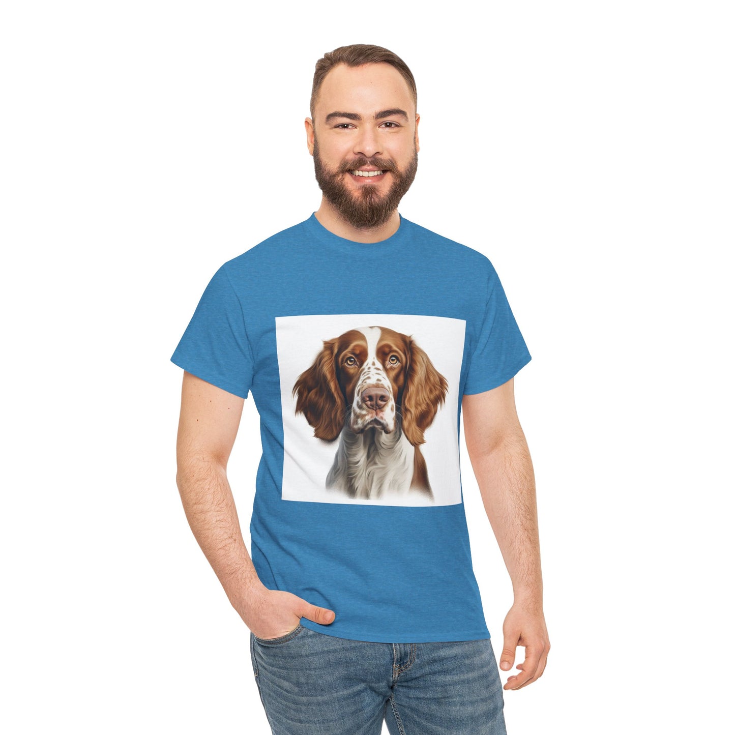 Dog Lover Unisex Tee with Vibrant Design - Ideal for Casual Outings and Gifting