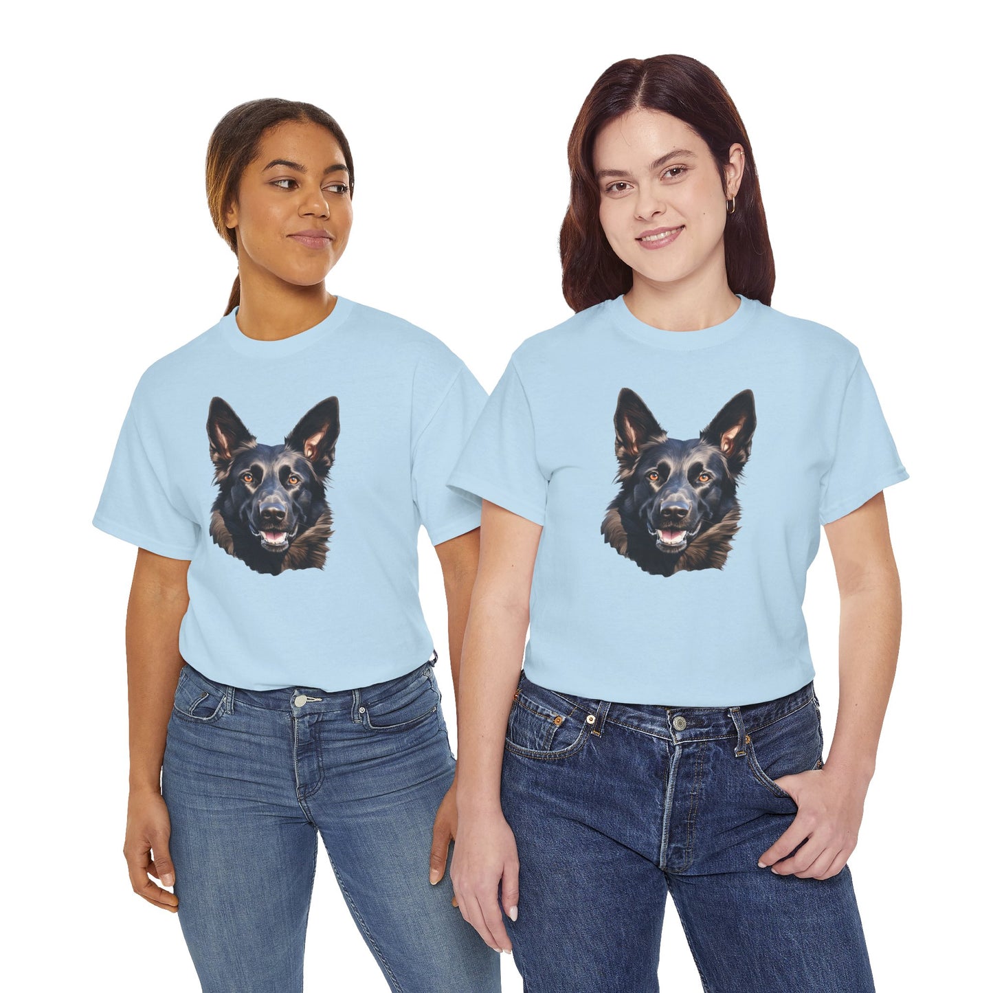 Dog Lover Unisex Tee with Vibrant Design - Ideal for Casual Outings and Gifting