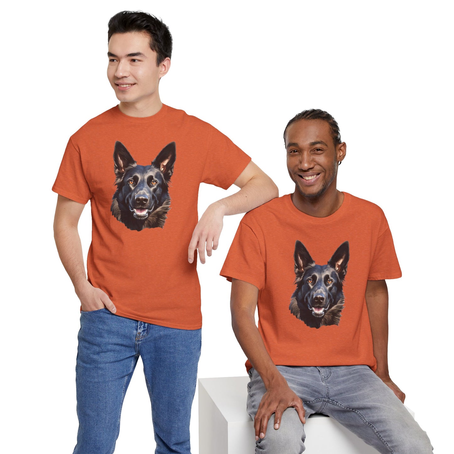 Dog Lover Unisex Tee with Vibrant Design - Ideal for Casual Outings and Gifting