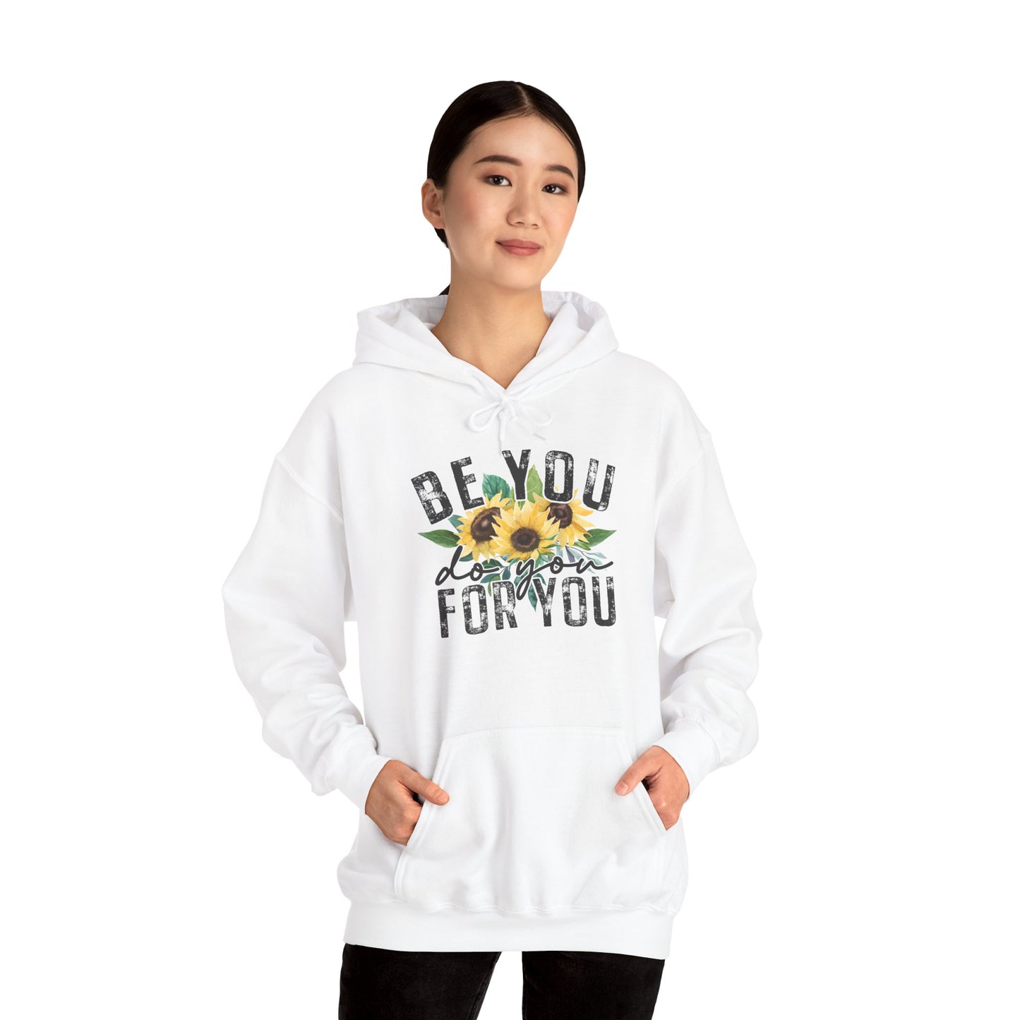 Floral Inspire Unisex Hoodie - "Be You, Do You, For You"