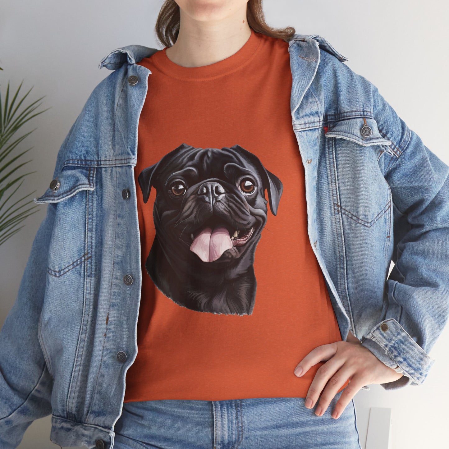 Dog Lover Unisex Tee with Vibrant Design - Ideal for Casual Outings and Gifting