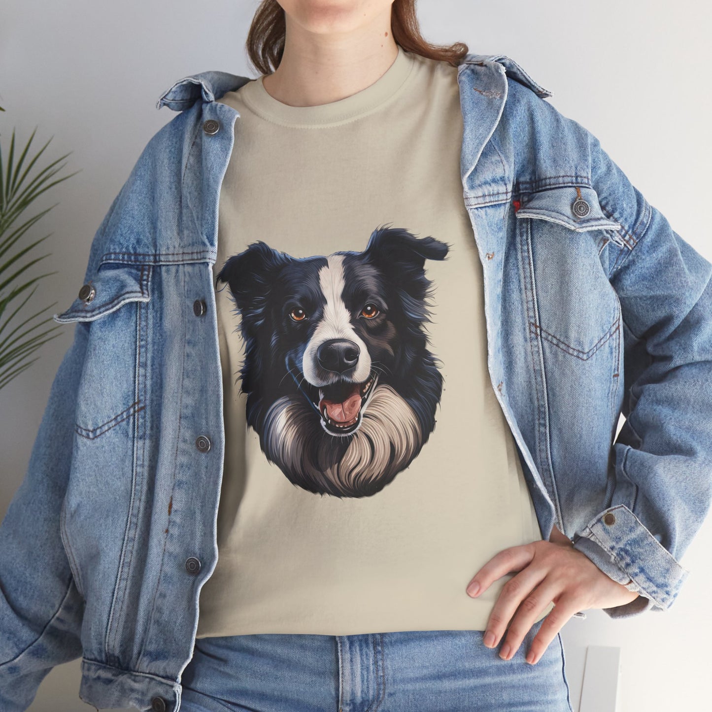 Dog Lover Unisex Tee with Vibrant Design - Ideal for Casual Outings and Gifting