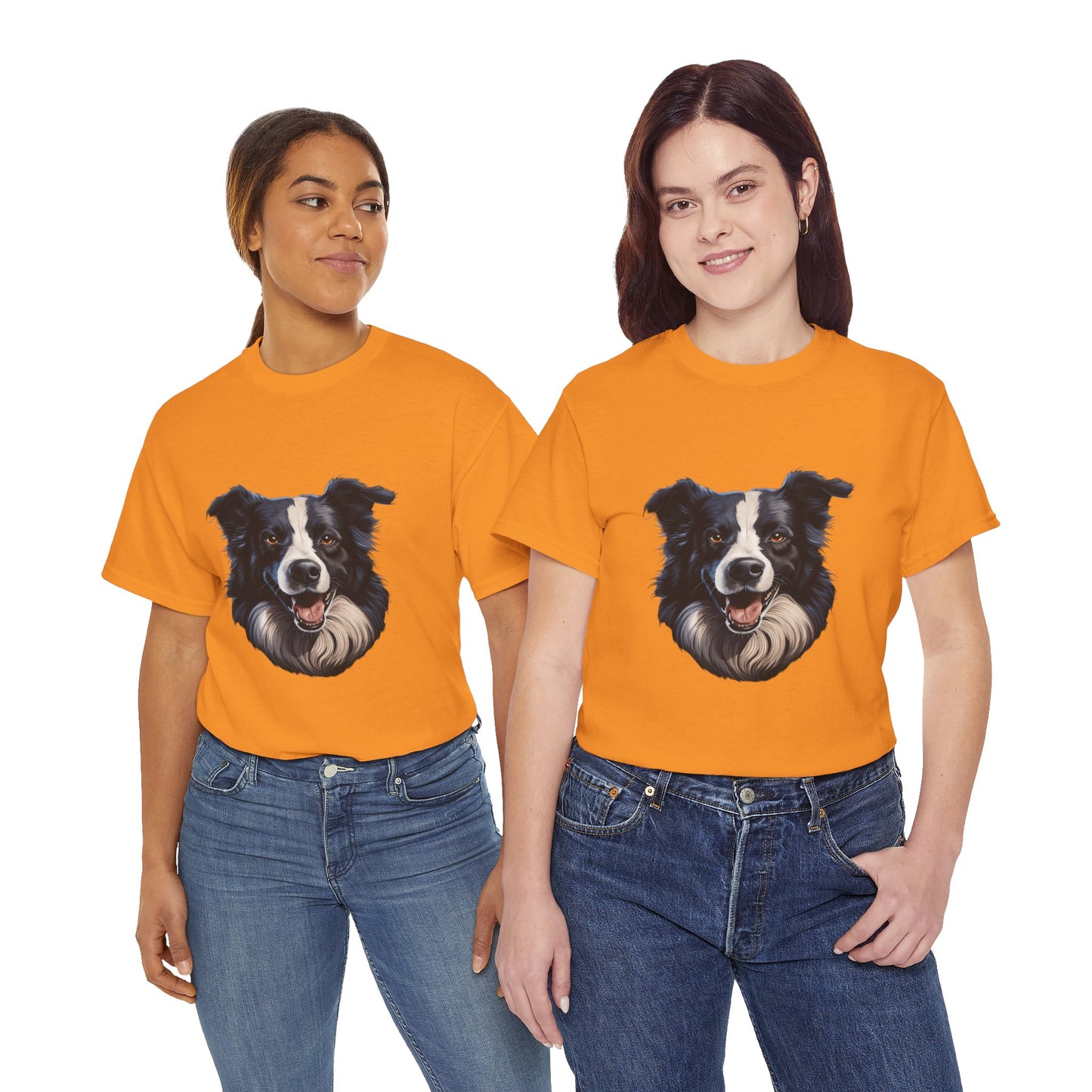Dog Lover Unisex Tee with Vibrant Design - Ideal for Casual Outings and Gifting