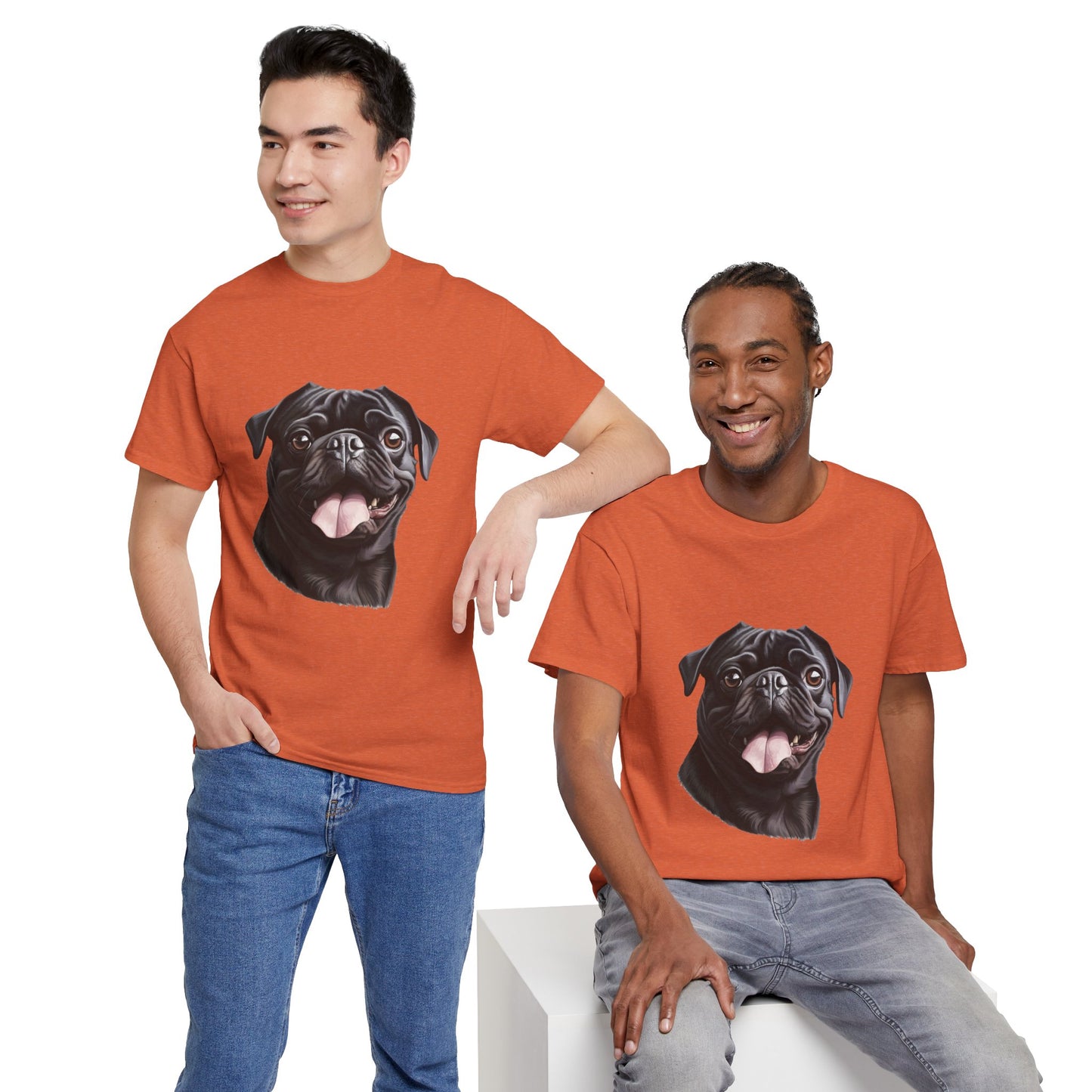 Dog Lover Unisex Tee with Vibrant Design - Ideal for Casual Outings and Gifting
