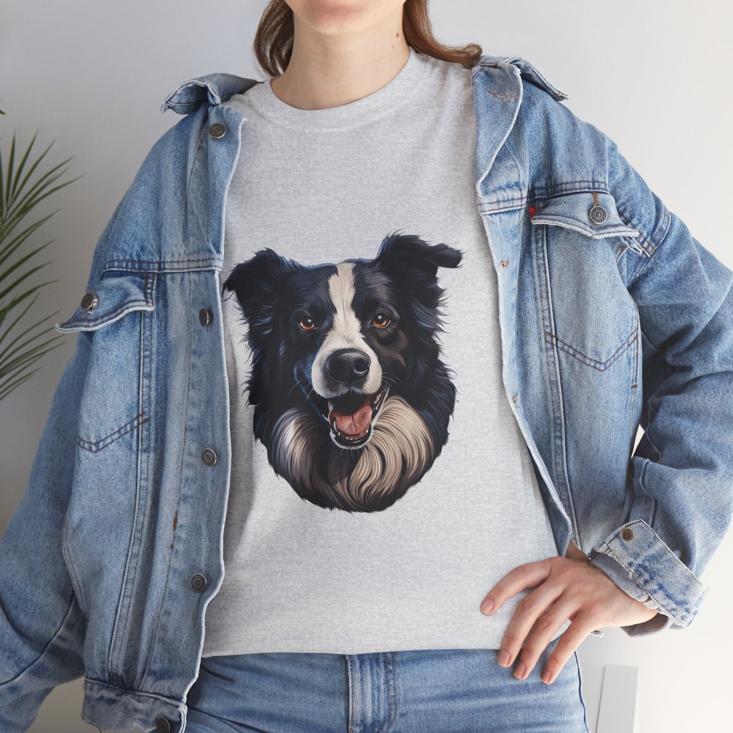 Dog Lover Unisex Tee with Vibrant Design - Ideal for Casual Outings and Gifting