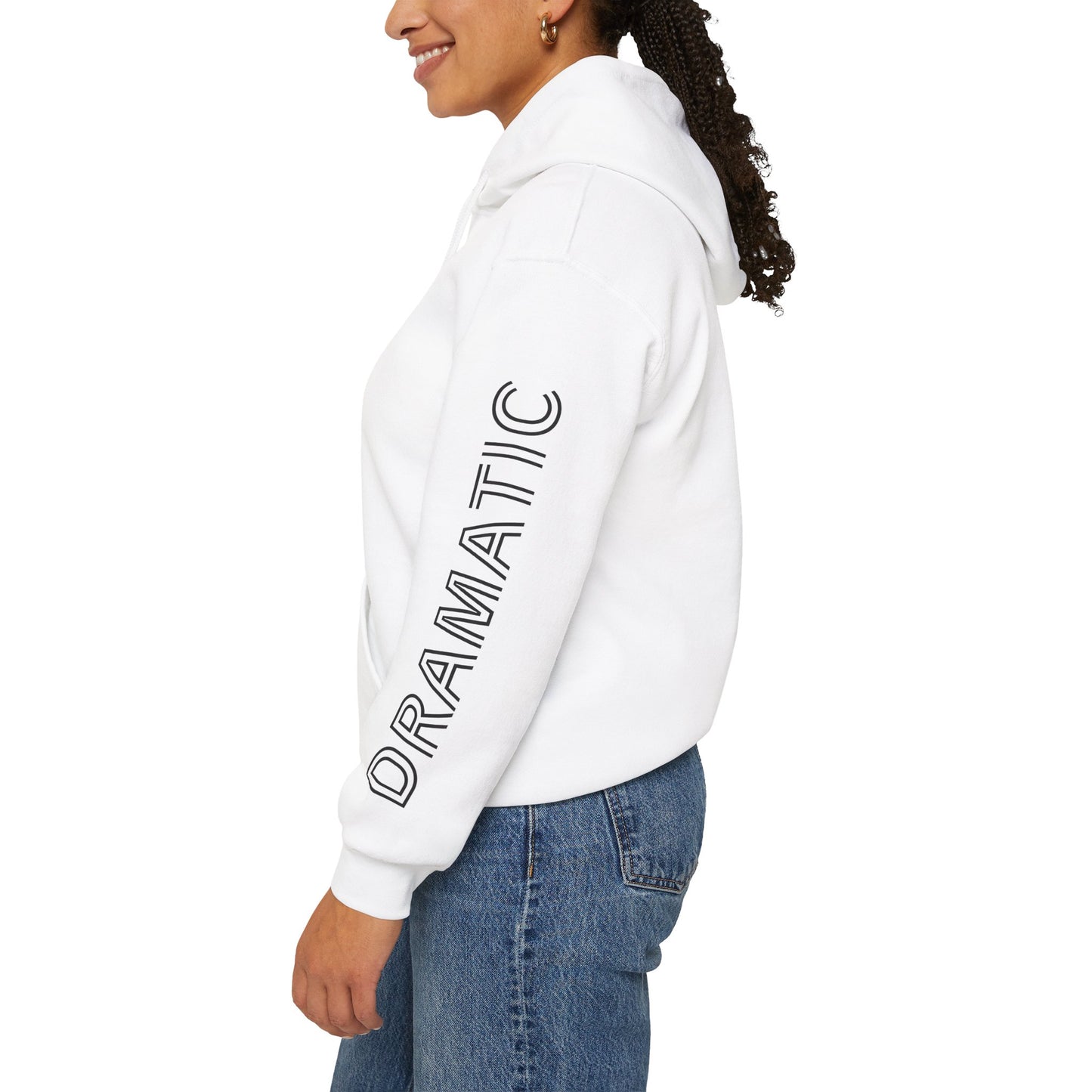 Dramatic Hoodie Unisex Wine Lover Sweatshirt