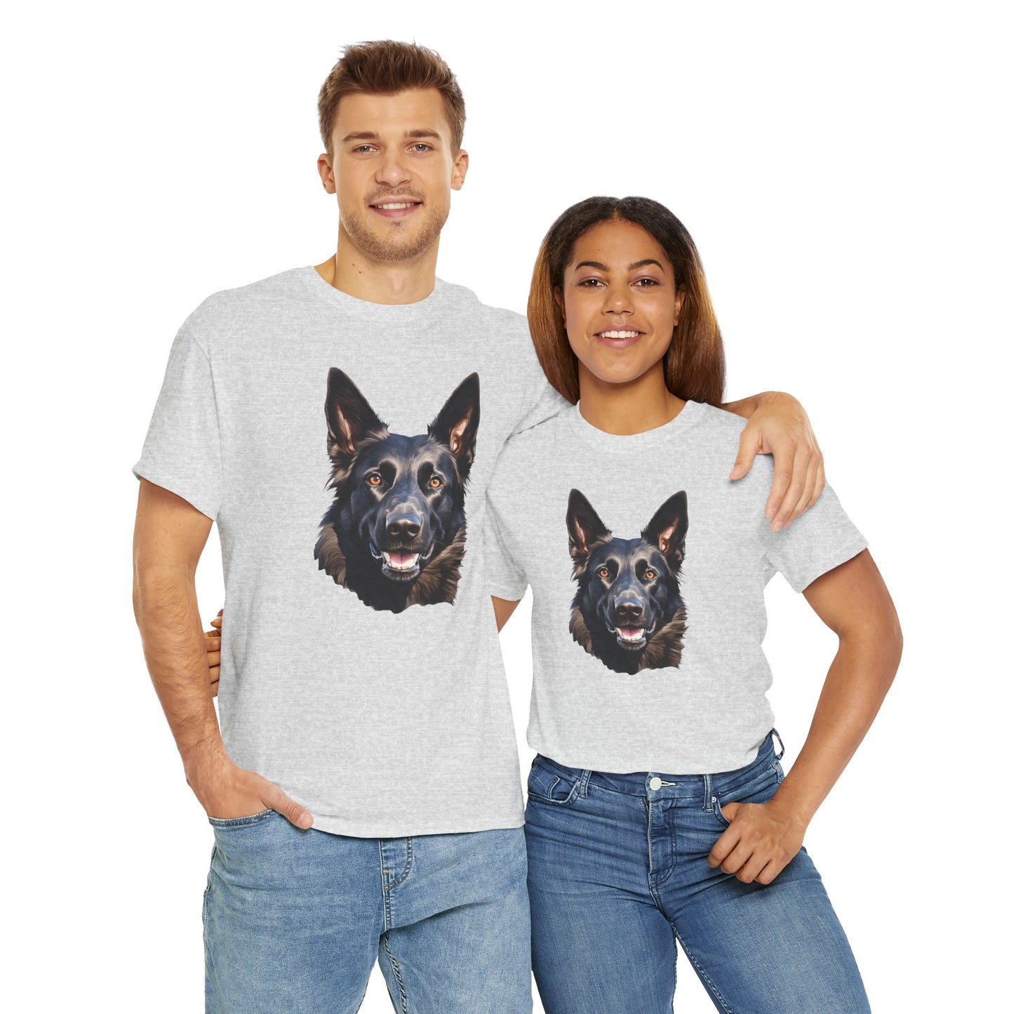 Dog Lover Unisex Tee with Vibrant Design - Ideal for Casual Outings and Gifting