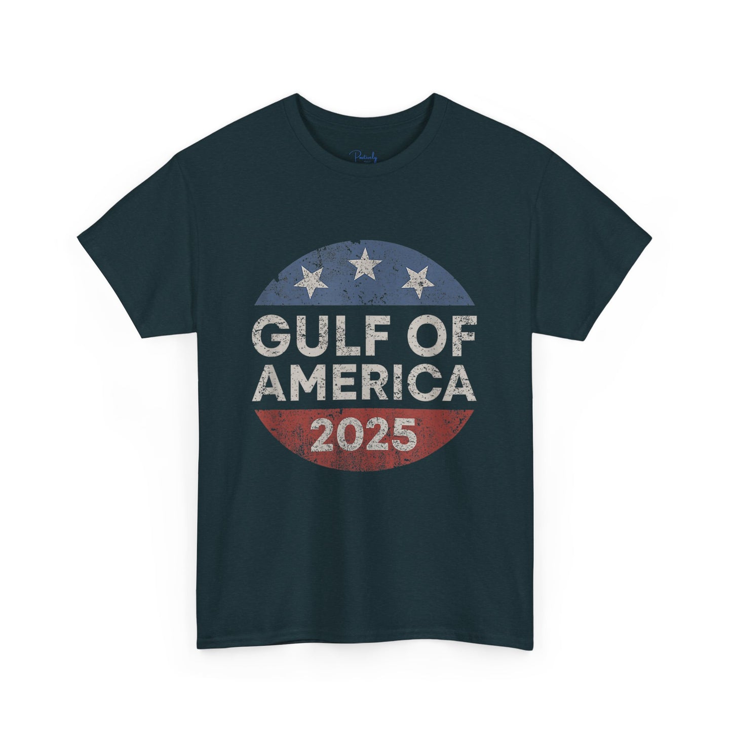 "Gulf of America" Unisex Heavy Cotton Tee - Celebrate American Pride & Everyday Comfort