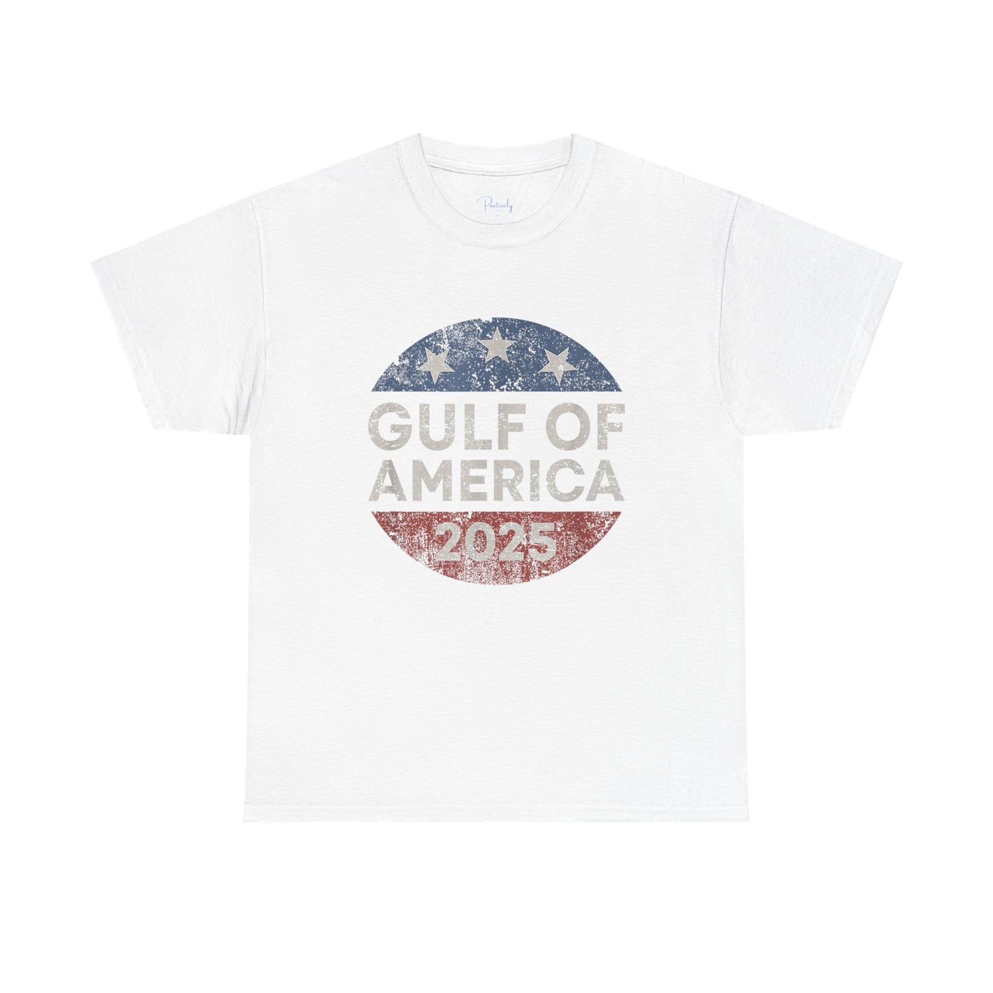"Gulf of America" Unisex Heavy Cotton Tee - Celebrate American Pride & Everyday Comfort