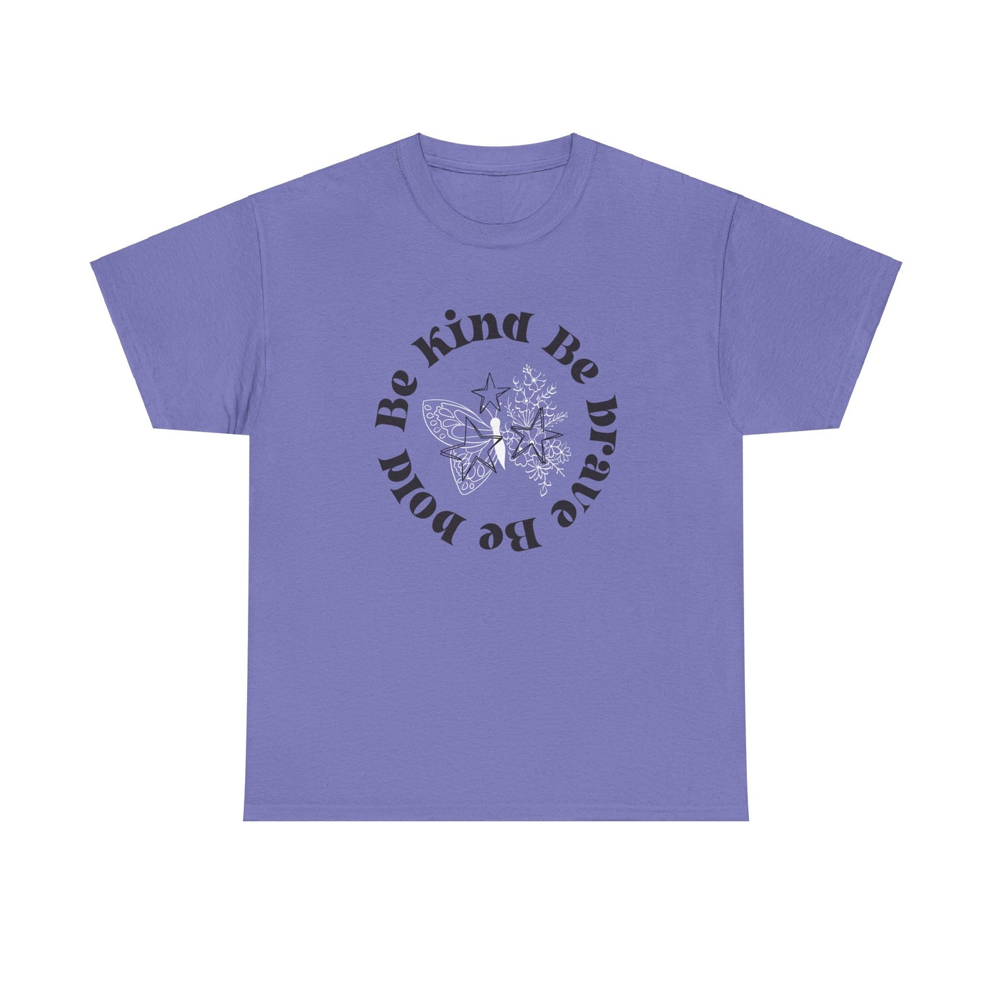 Be Kind Unisex Heavy Cotton Tee - Comfortable, Positive Vibes Apparel