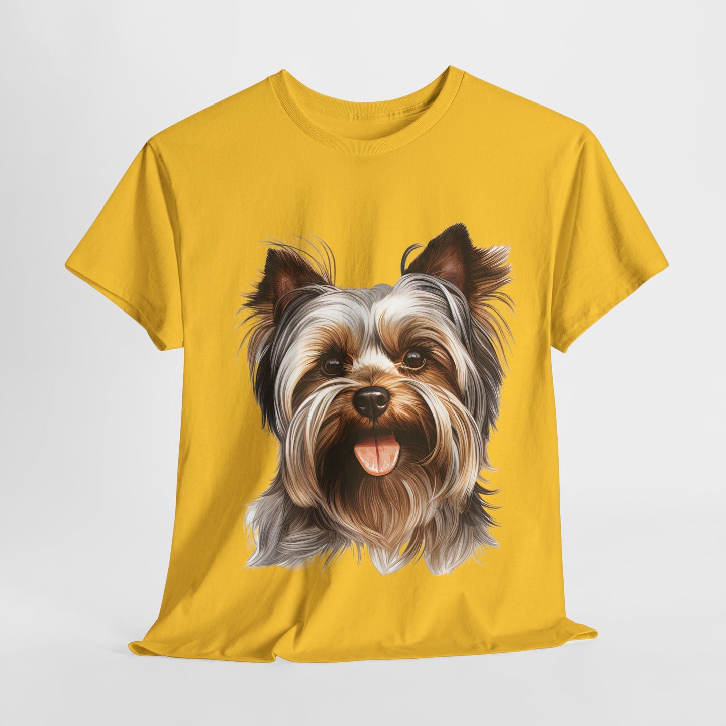 Dog Lover Unisex Tee with Vibrant Design - Ideal for Casual Outings and Gifting Yorkshire Terrier