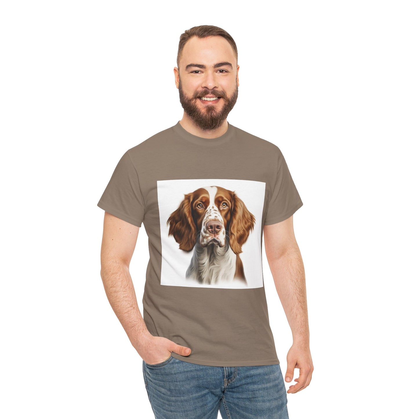 Dog Lover Unisex Tee with Vibrant Design - Ideal for Casual Outings and Gifting