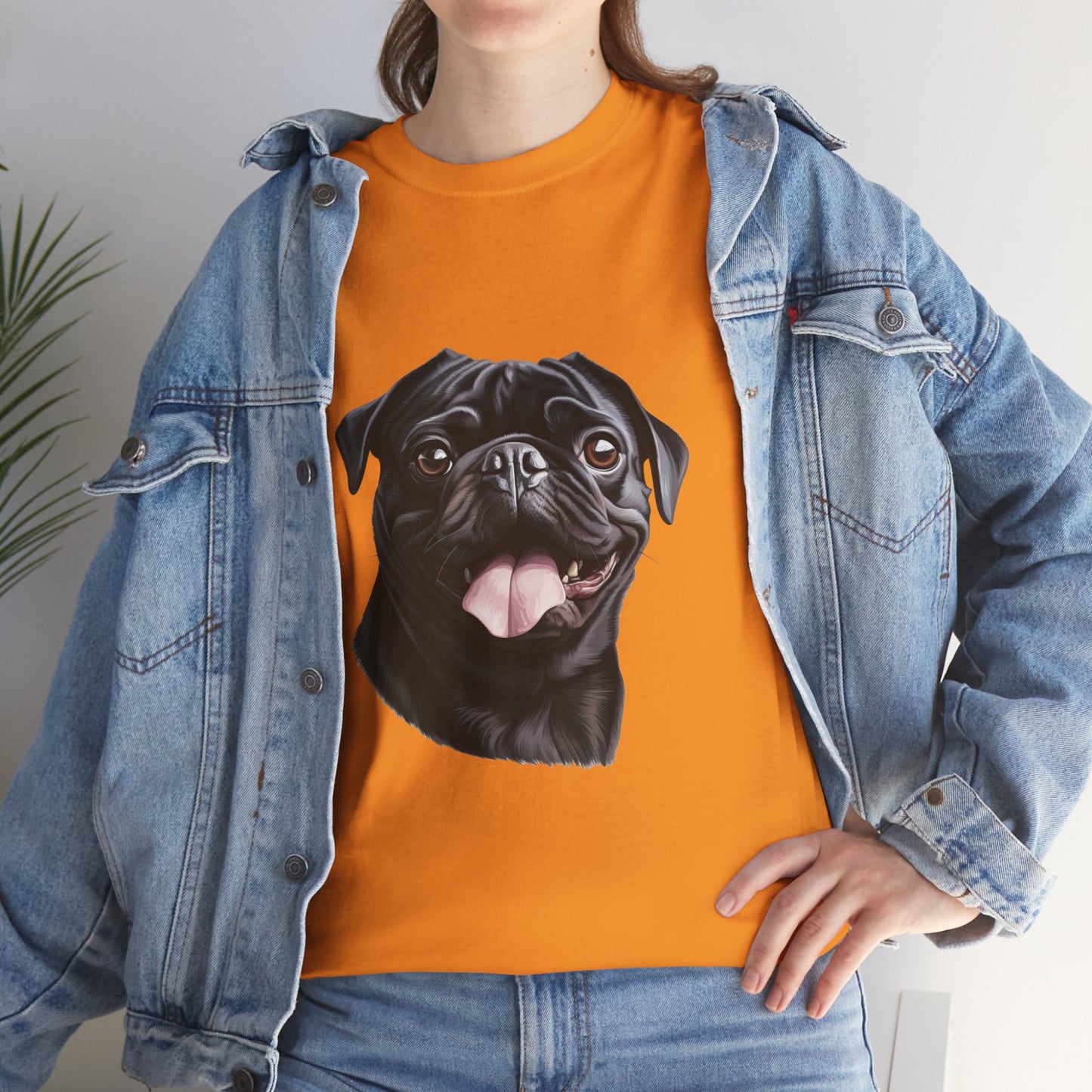 Dog Lover Unisex Tee with Vibrant Design - Ideal for Casual Outings and Gifting