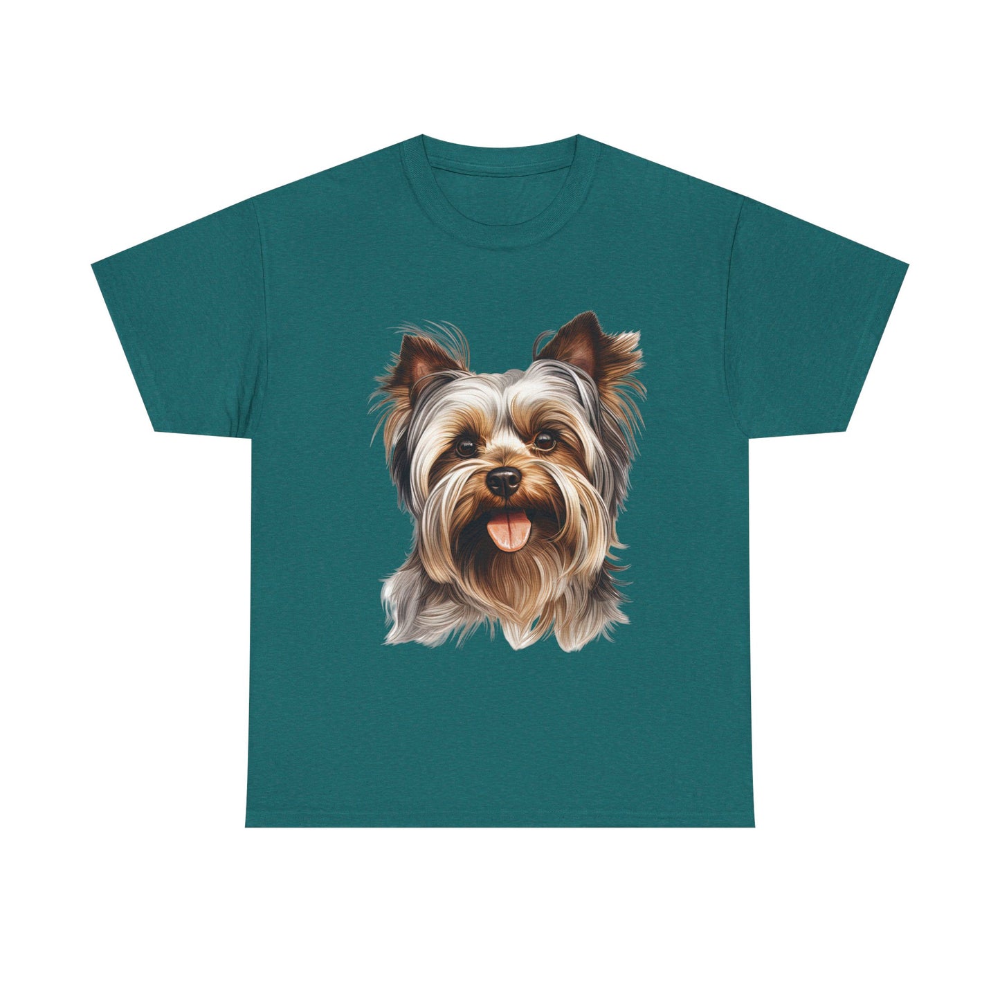 Dog Lover Unisex Tee with Vibrant Design - Ideal for Casual Outings and Gifting Yorkshire Terrier