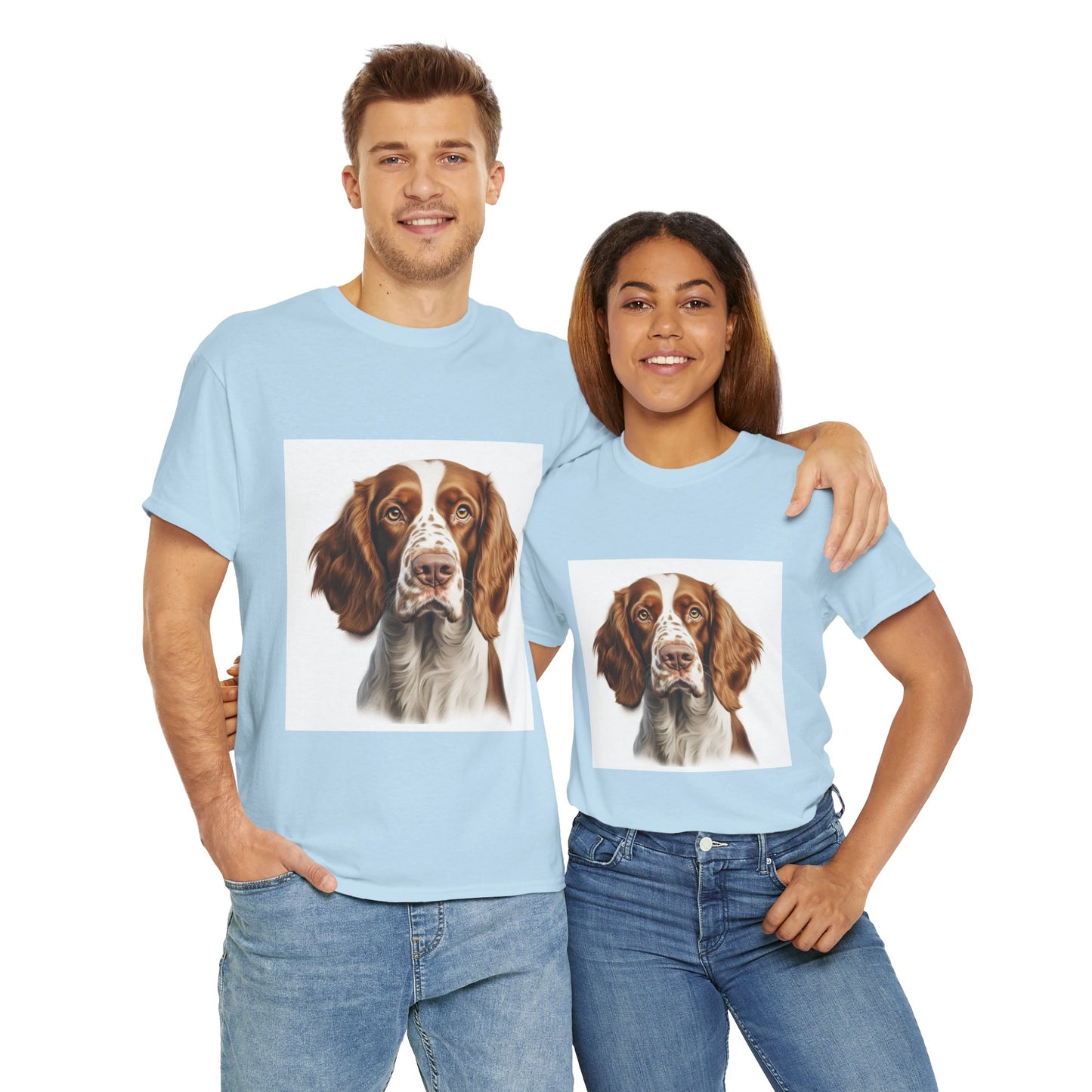 Dog Lover Unisex Tee with Vibrant Design - Ideal for Casual Outings and Gifting