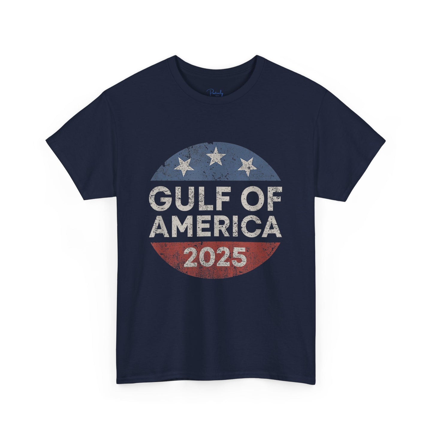 "Gulf of America" Unisex Heavy Cotton Tee - Celebrate American Pride & Everyday Comfort