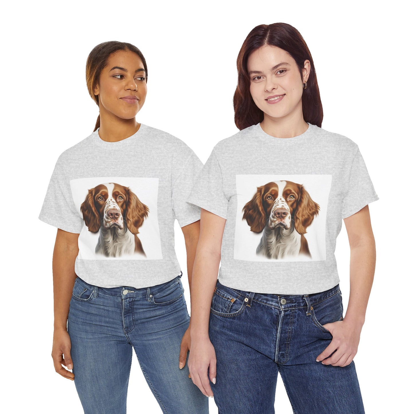 Dog Lover Unisex Tee with Vibrant Design - Ideal for Casual Outings and Gifting