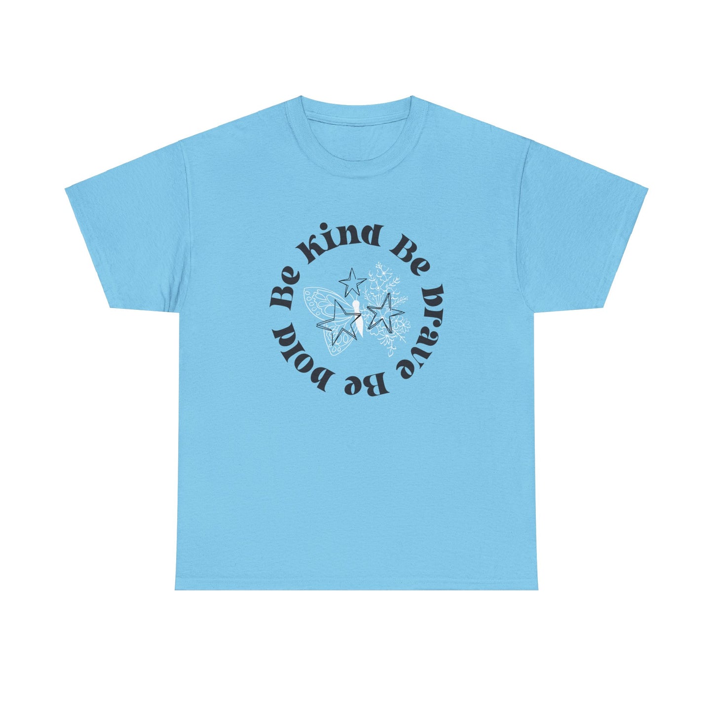 Be Kind Unisex Heavy Cotton Tee - Comfortable, Positive Vibes Apparel